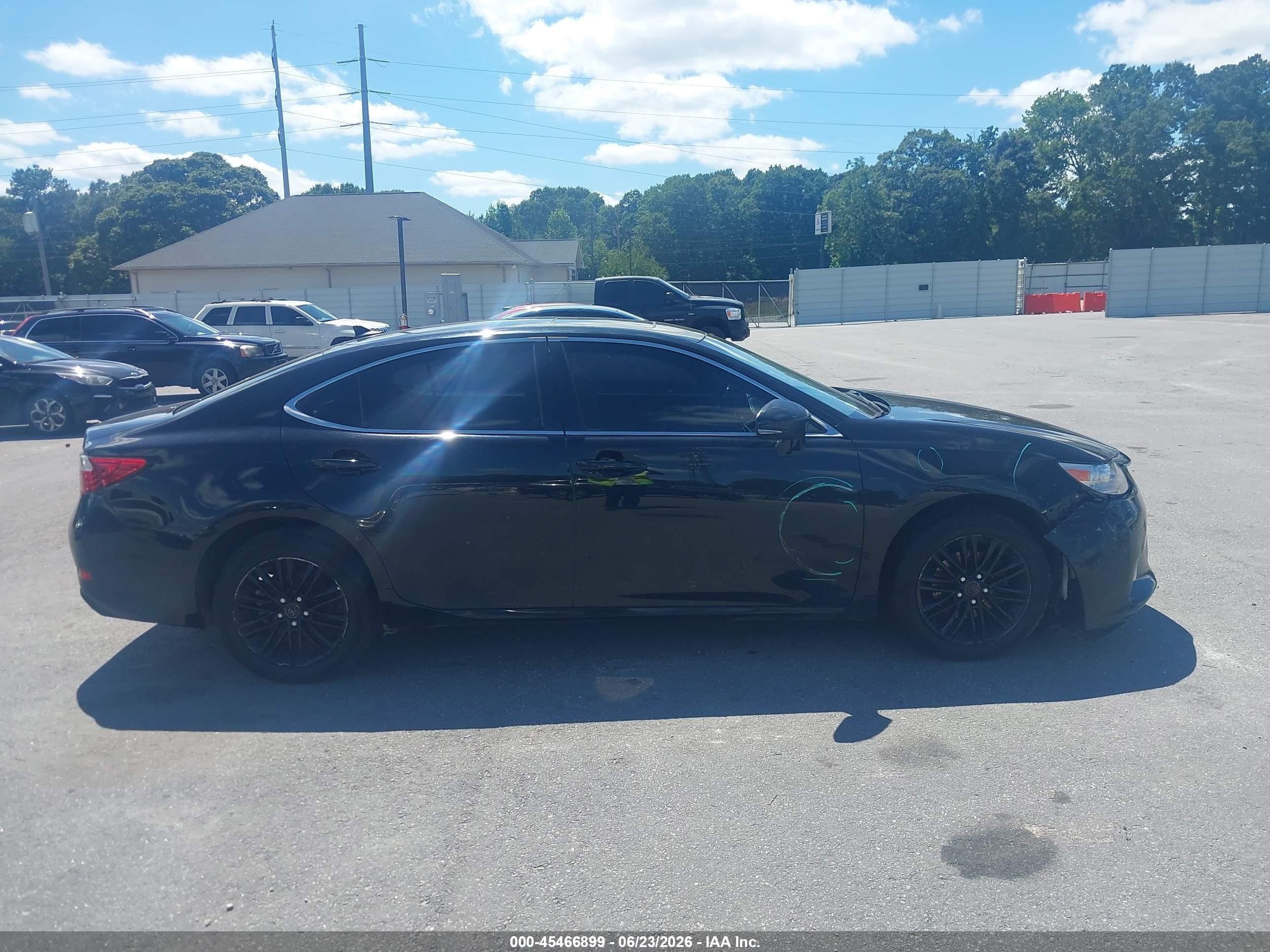 2013 Lexus Es 350   Black vin: JTHBK1GG2D2070930