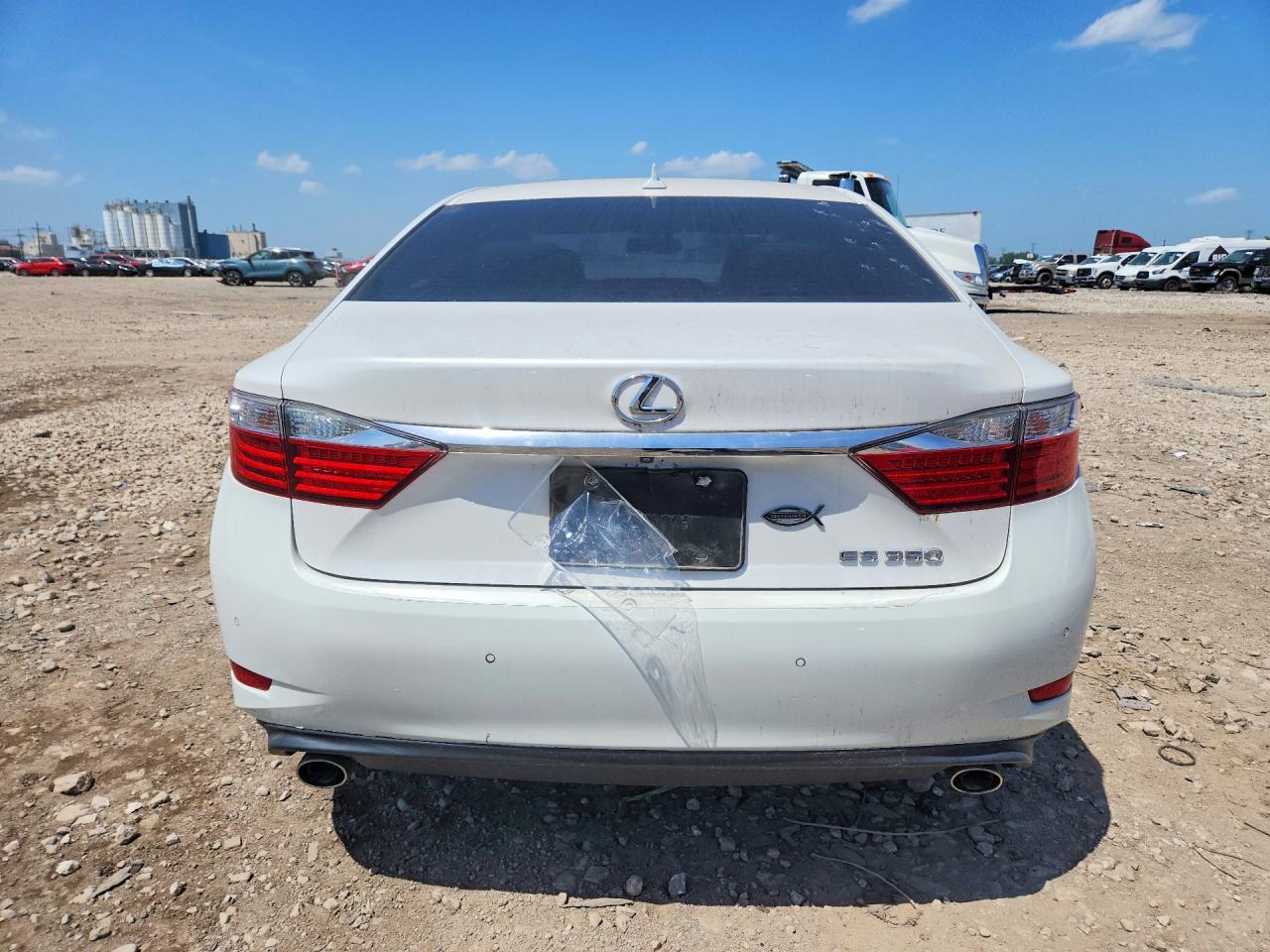 2013 Lexus Es 350 White vin: JTHBK1GG2D2073987