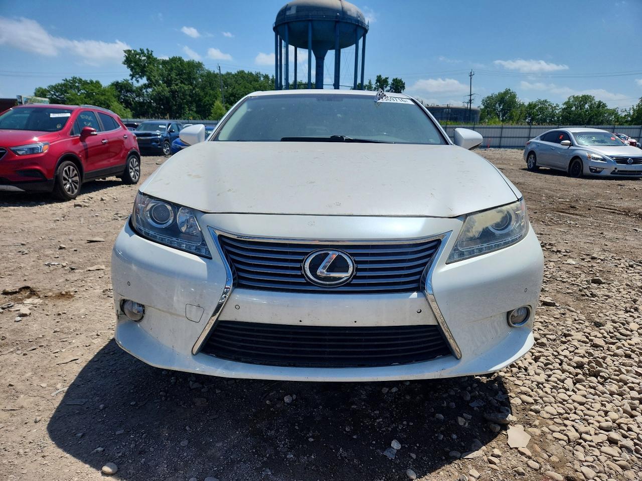 2013 Lexus Es 350 White vin: JTHBK1GG2D2073987