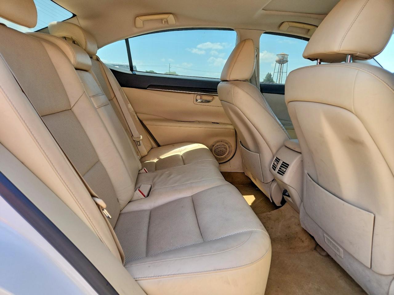 2013 Lexus Es 350 White vin: JTHBK1GG2D2073987