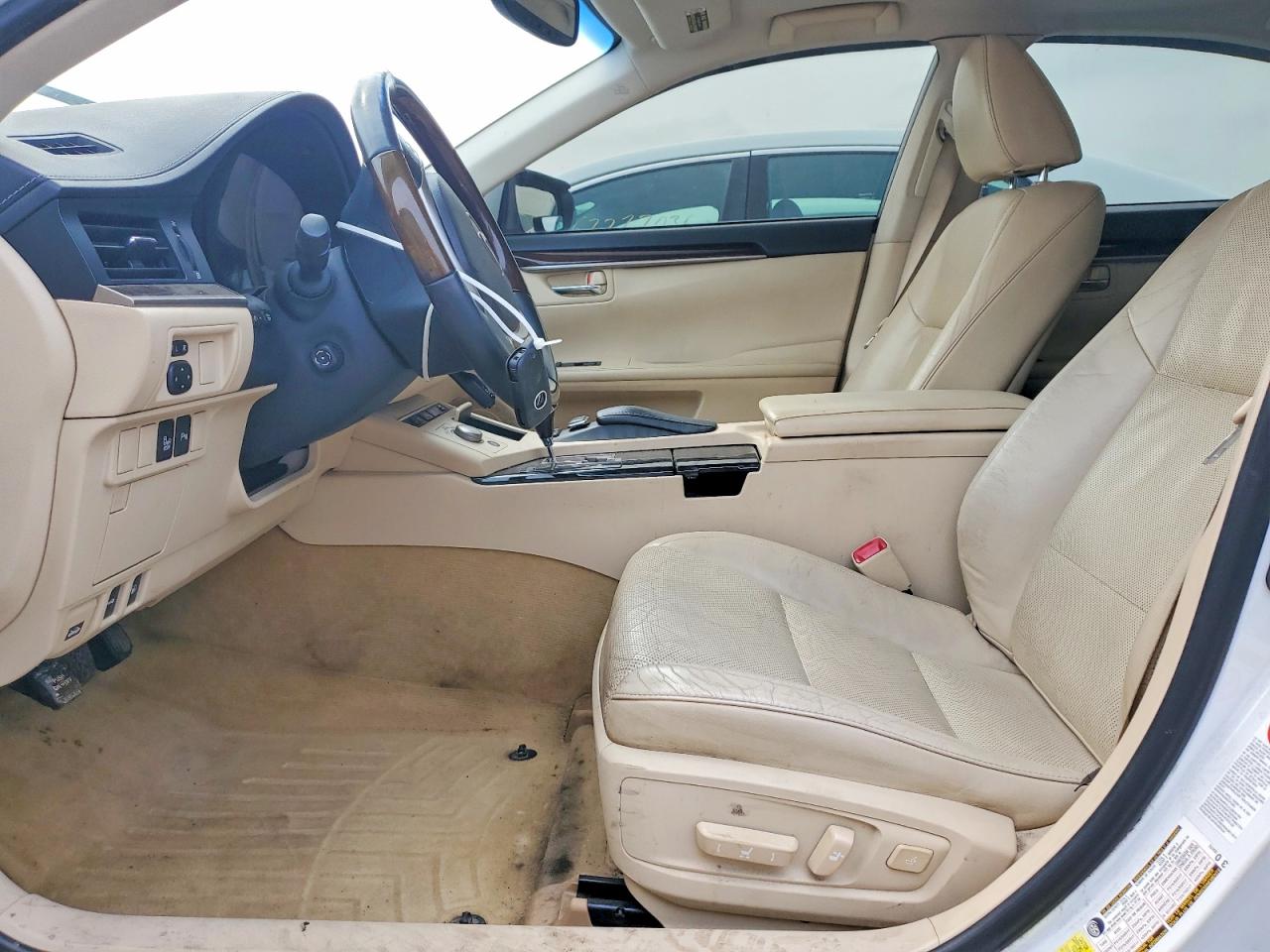 2013 Lexus Es 350 White vin: JTHBK1GG2D2073987