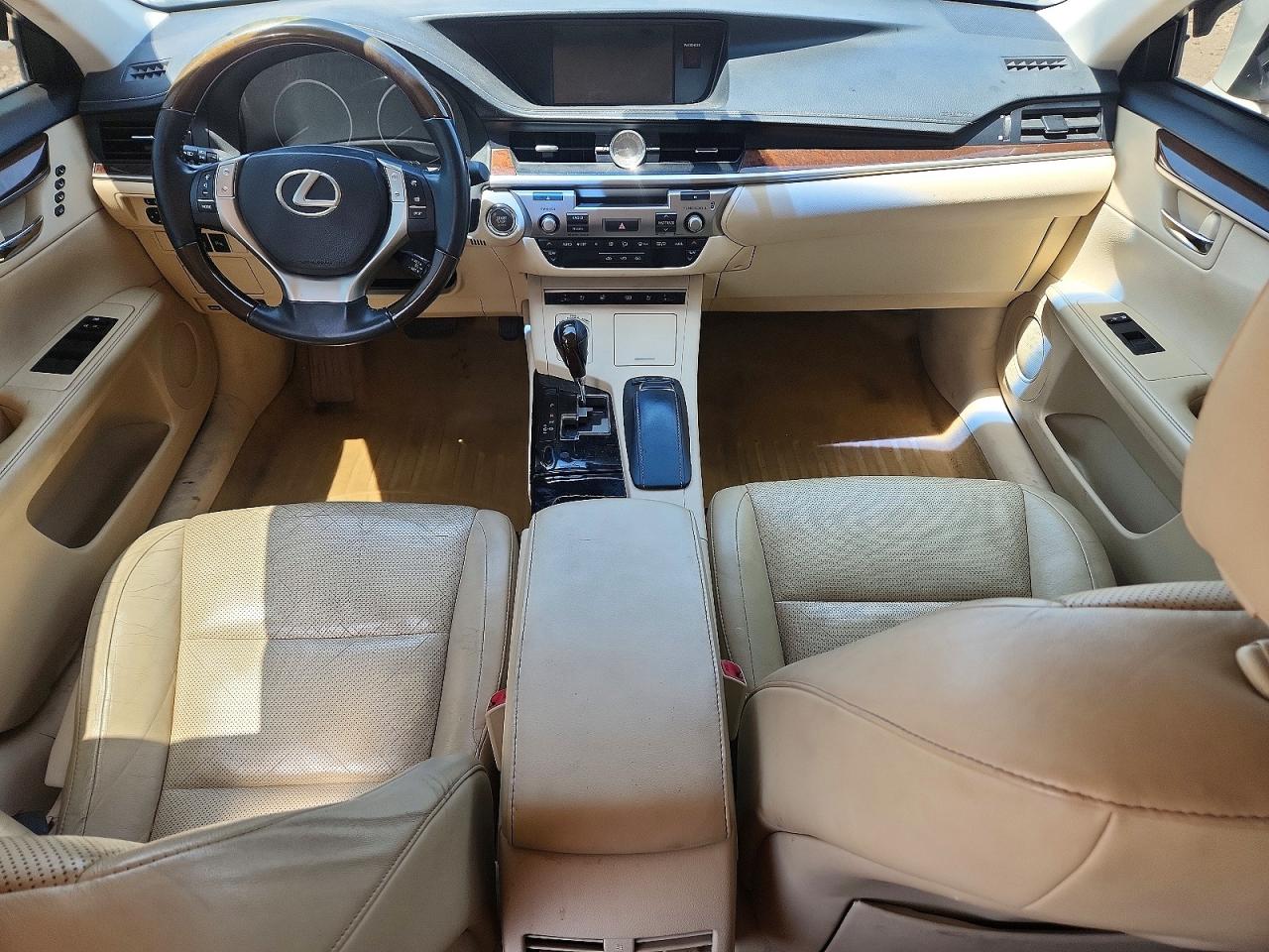 2013 Lexus Es 350 White vin: JTHBK1GG2D2073987