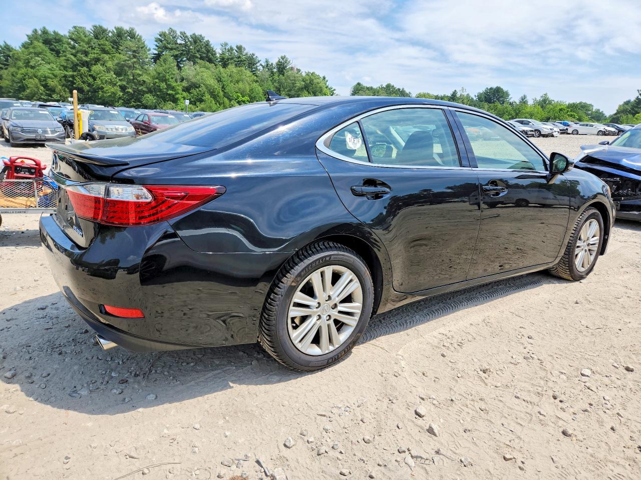 2013 Lexus Es 350 Black vin: JTHBK1GG2D2077179