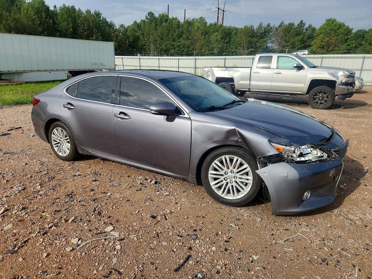 2013 Lexus Es 350 Gray vin: JTHBK1GG2D2080888