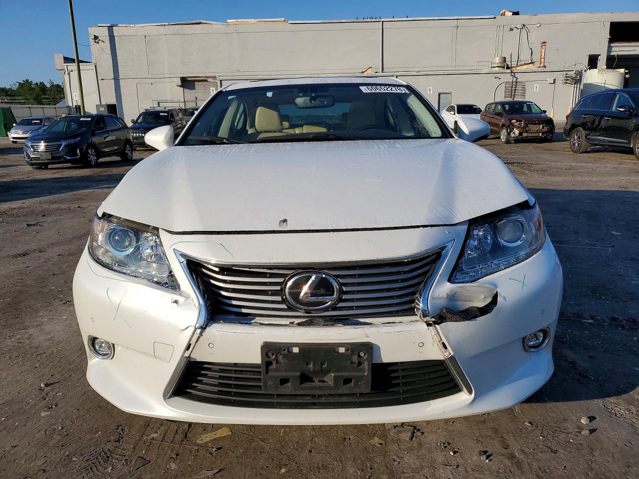 2014 Lexus Es 350 White vin: JTHBK1GG2E2099460