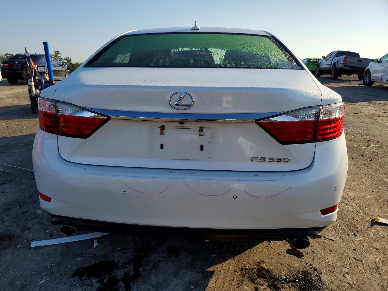 2014 Lexus Es 350 White vin: JTHBK1GG2E2099460