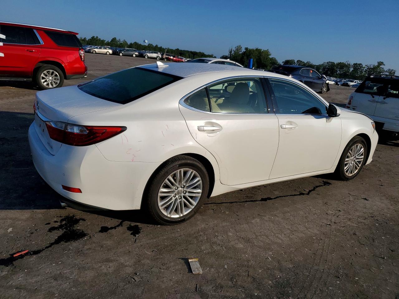 2014 Lexus Es 350 White vin: JTHBK1GG2E2099460