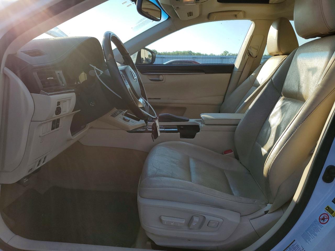 2014 Lexus Es 350 White vin: JTHBK1GG2E2099460