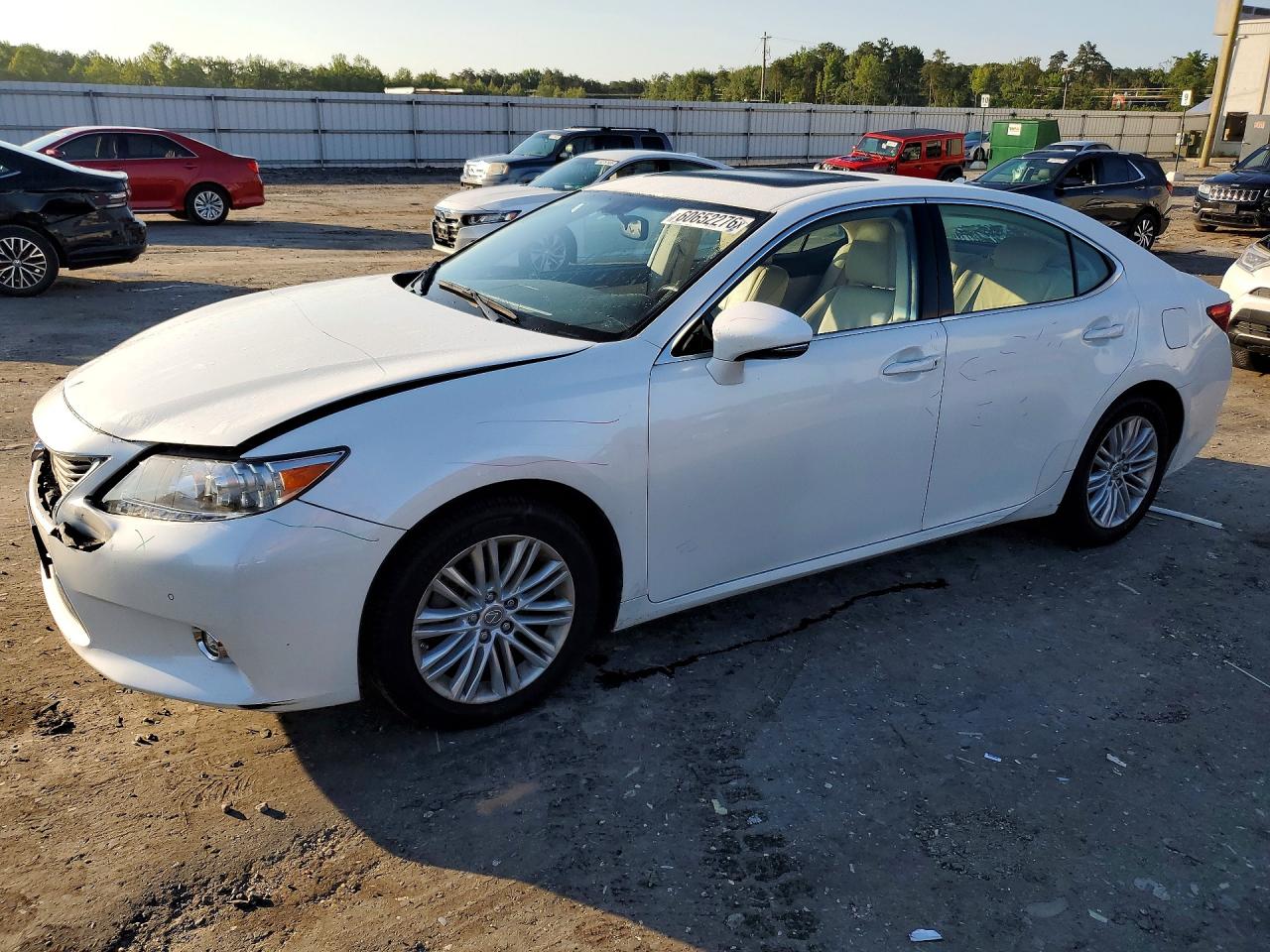 2014 Lexus Es 350 White vin: JTHBK1GG2E2099460