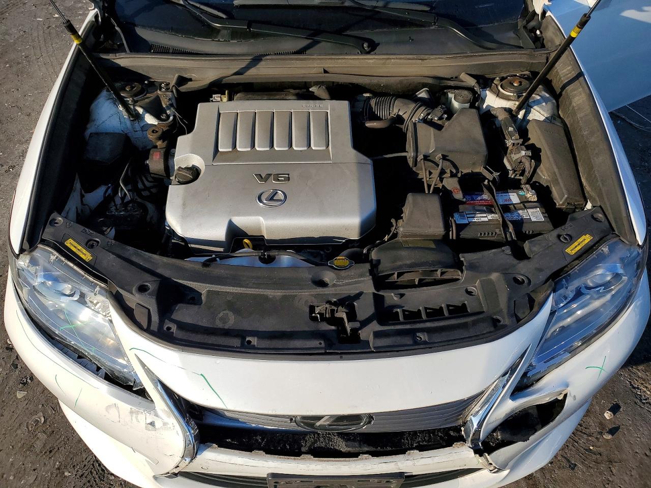 2014 Lexus Es 350 White vin: JTHBK1GG2E2099460
