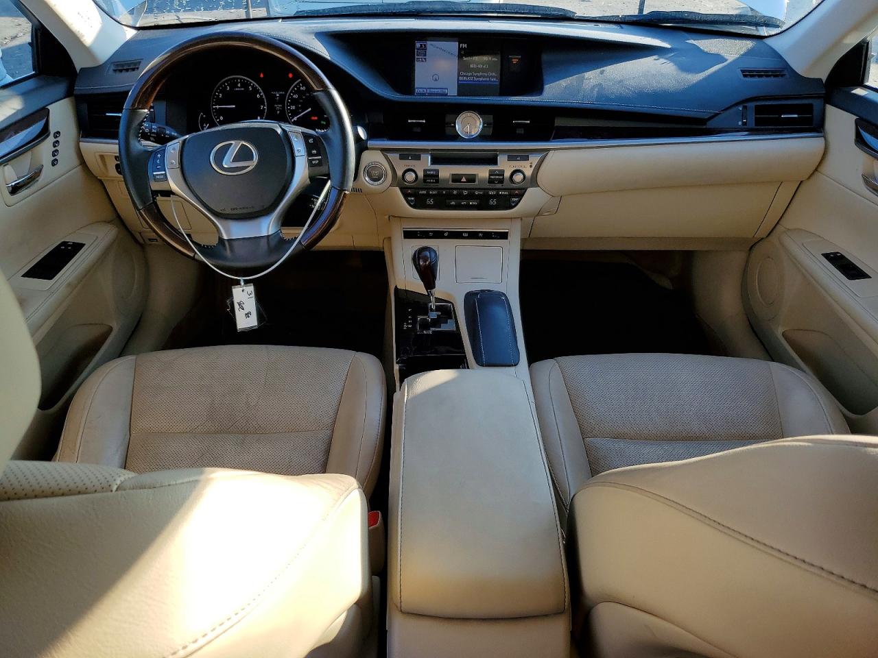2014 Lexus Es 350 White vin: JTHBK1GG2E2099460