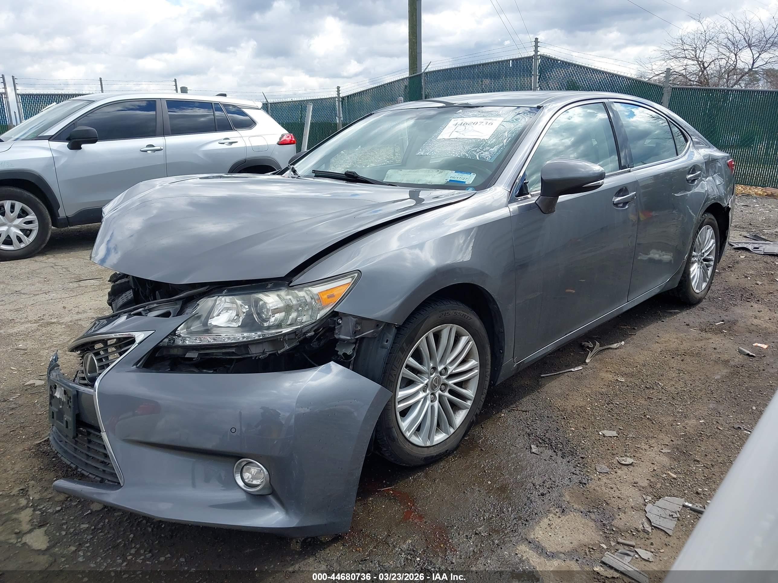 2014 Lexus Es 350 Серый vin: JTHBK1GG2E2106651