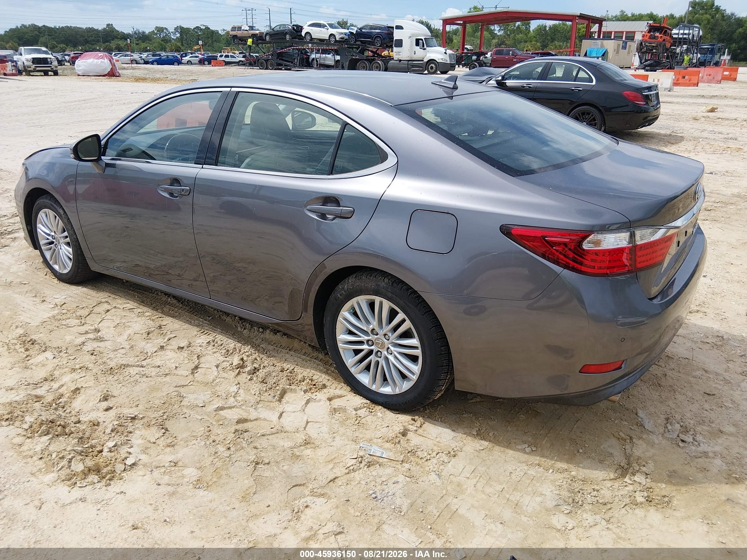 2014 Lexus Es 350   Gray vin: JTHBK1GG2E2109484