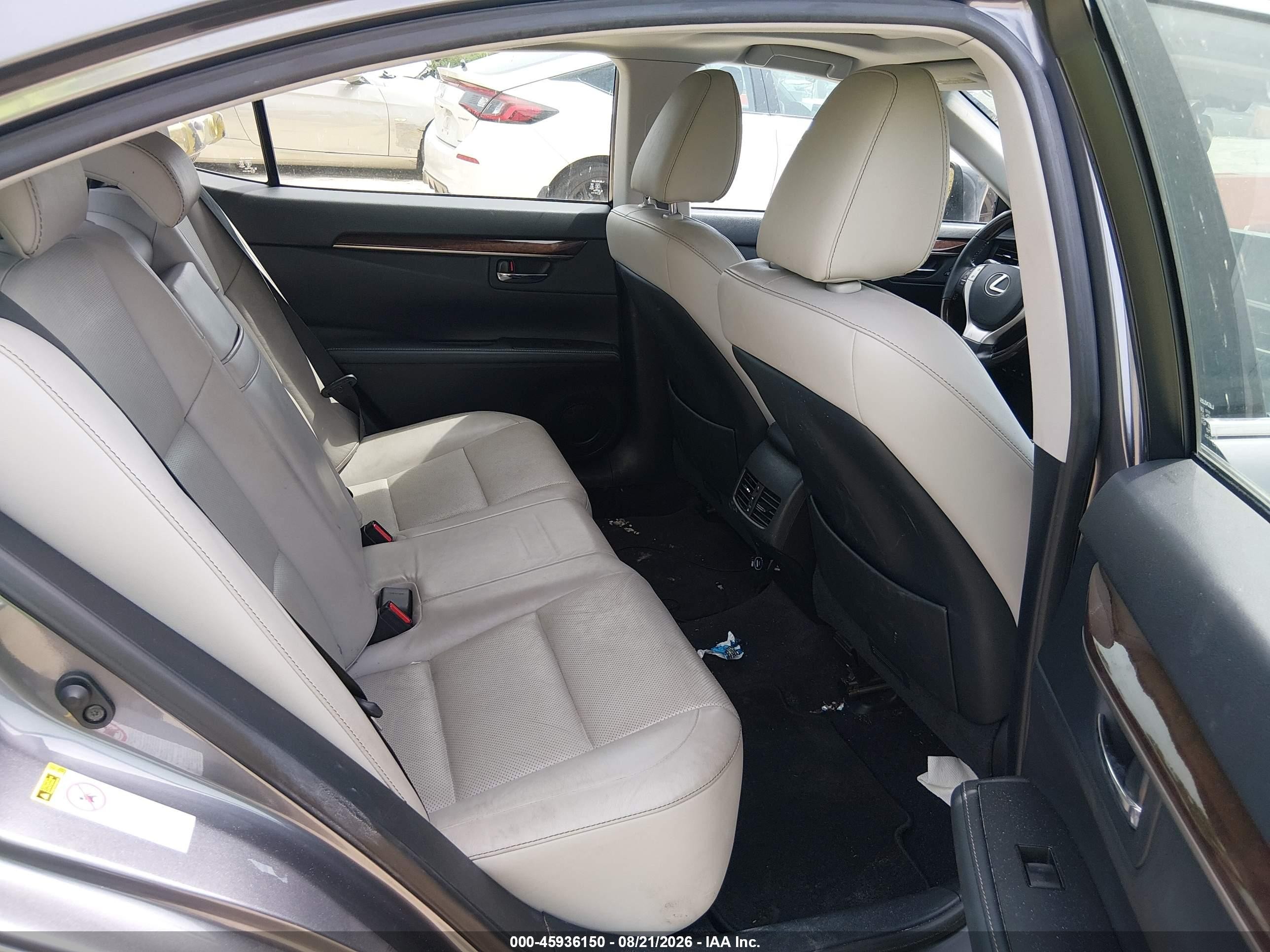 2014 Lexus Es 350   Gray vin: JTHBK1GG2E2109484