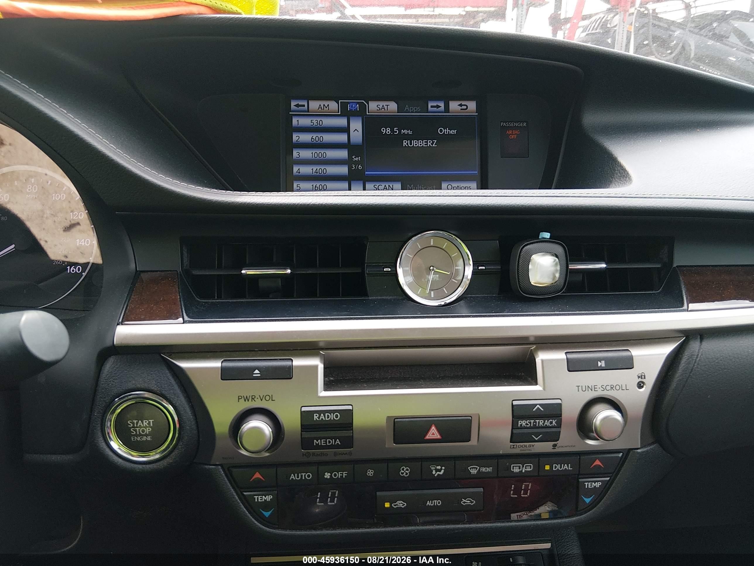 2014 Lexus Es 350   Gray vin: JTHBK1GG2E2109484
