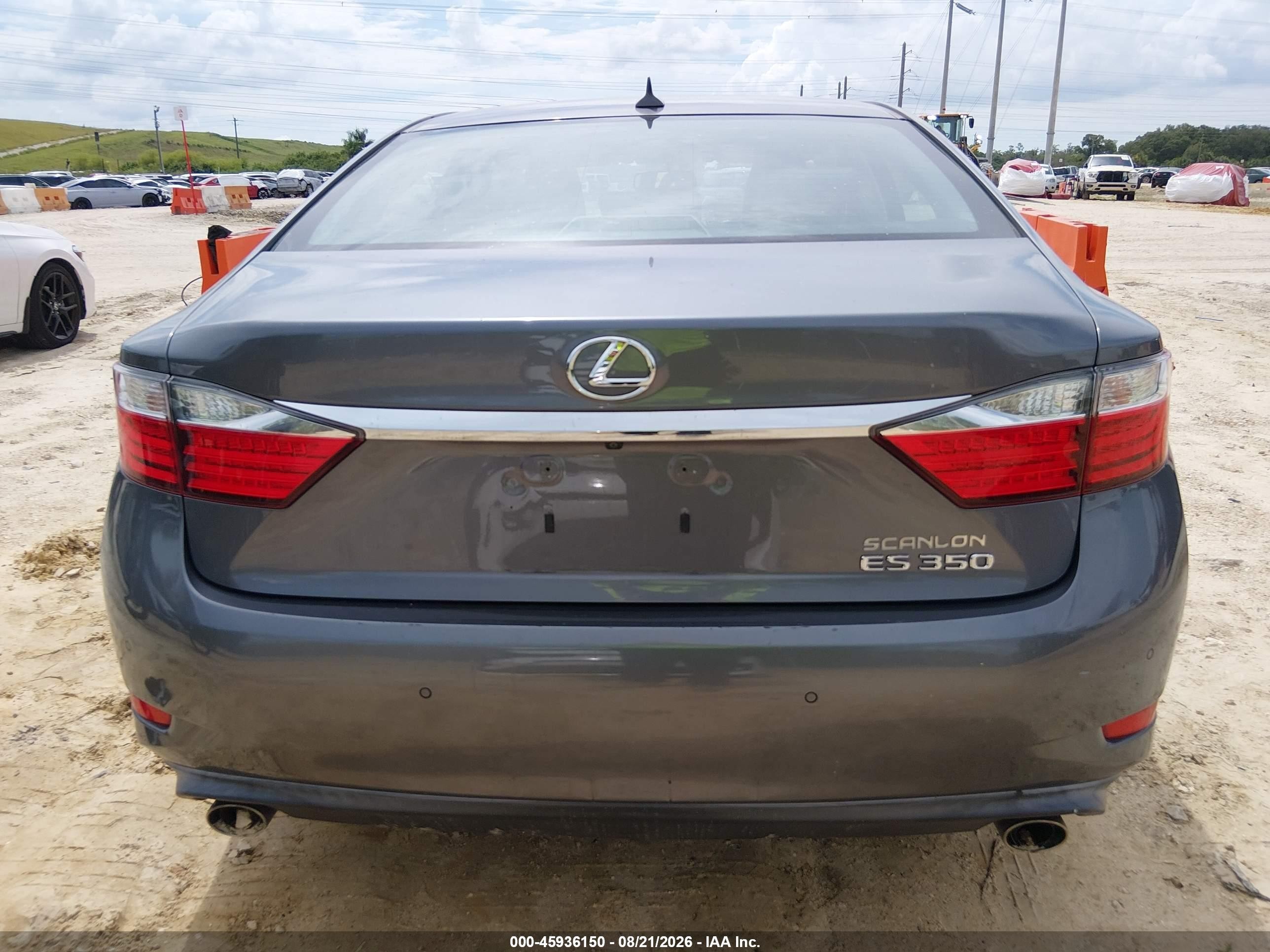 2014 Lexus Es 350   Gray vin: JTHBK1GG2E2109484