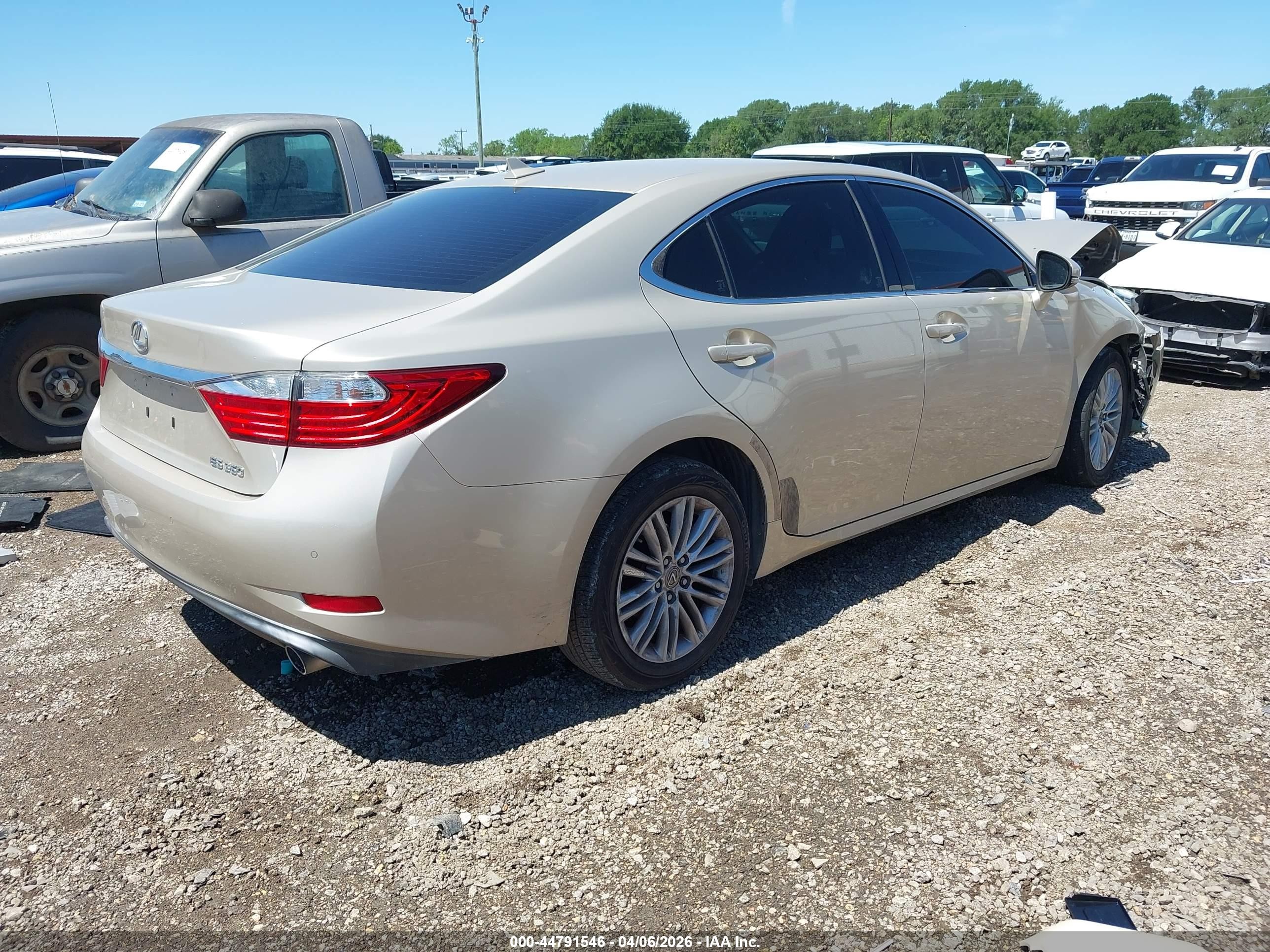 2014 Lexus Es 350   Beige vin: JTHBK1GG2E2109646