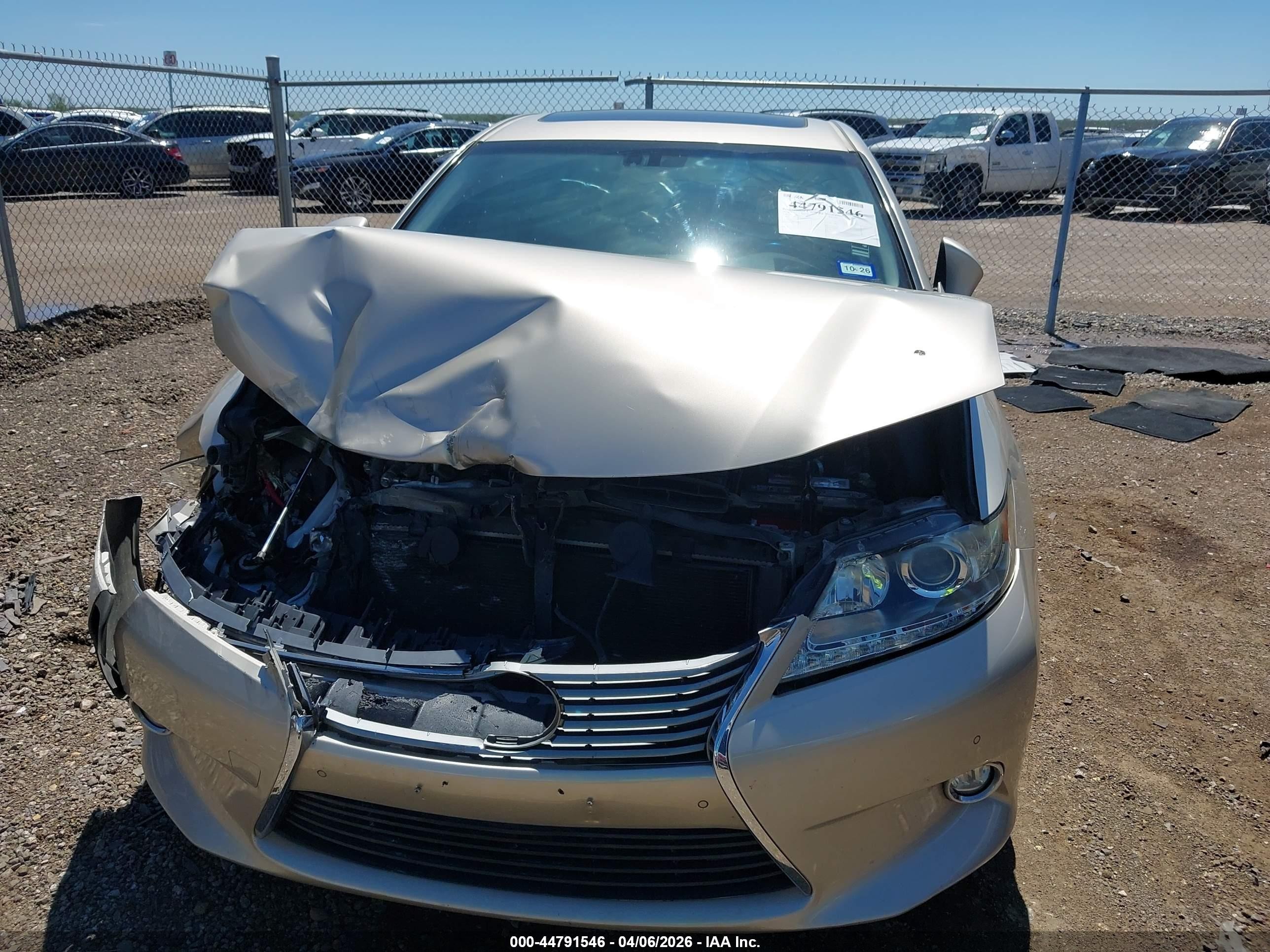 2014 Lexus Es 350   Beige vin: JTHBK1GG2E2109646