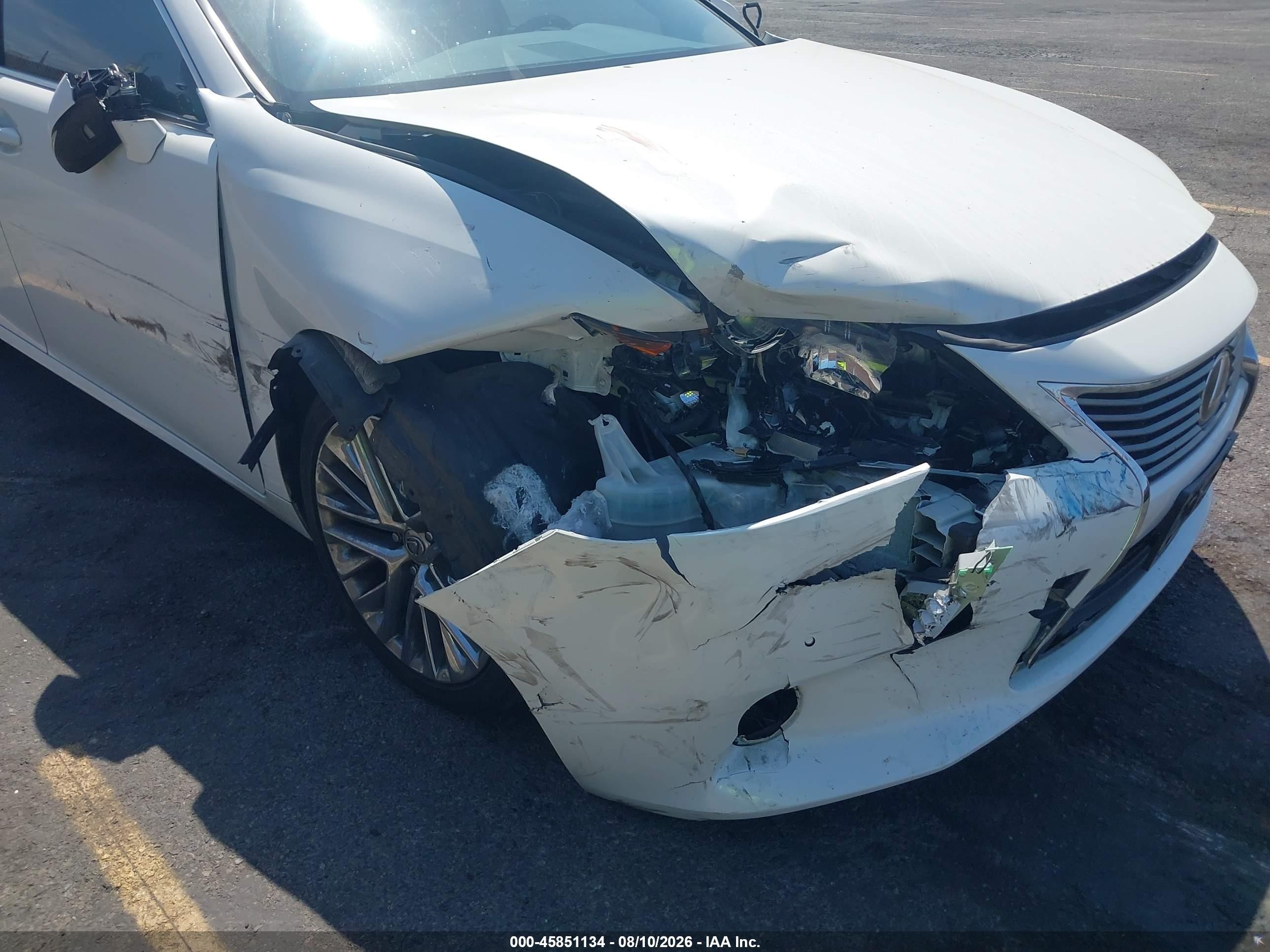 2014 Lexus Es 350   Белый vin: JTHBK1GG2E2114684