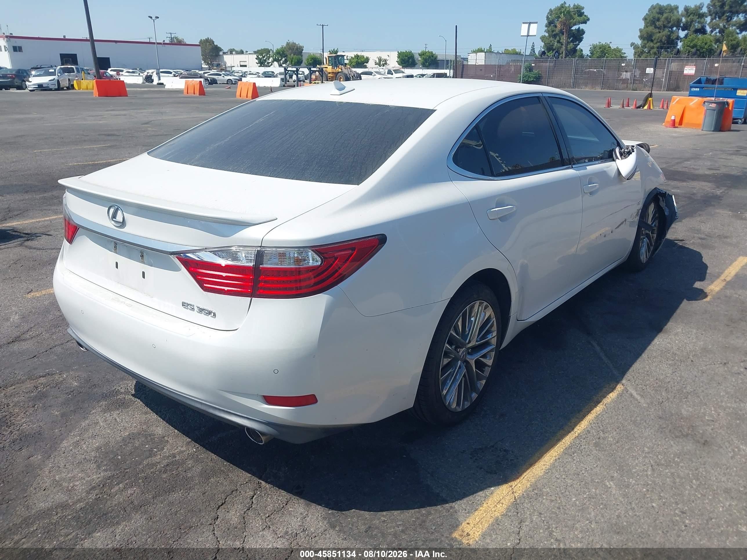 2014 Lexus Es 350   Белый vin: JTHBK1GG2E2114684