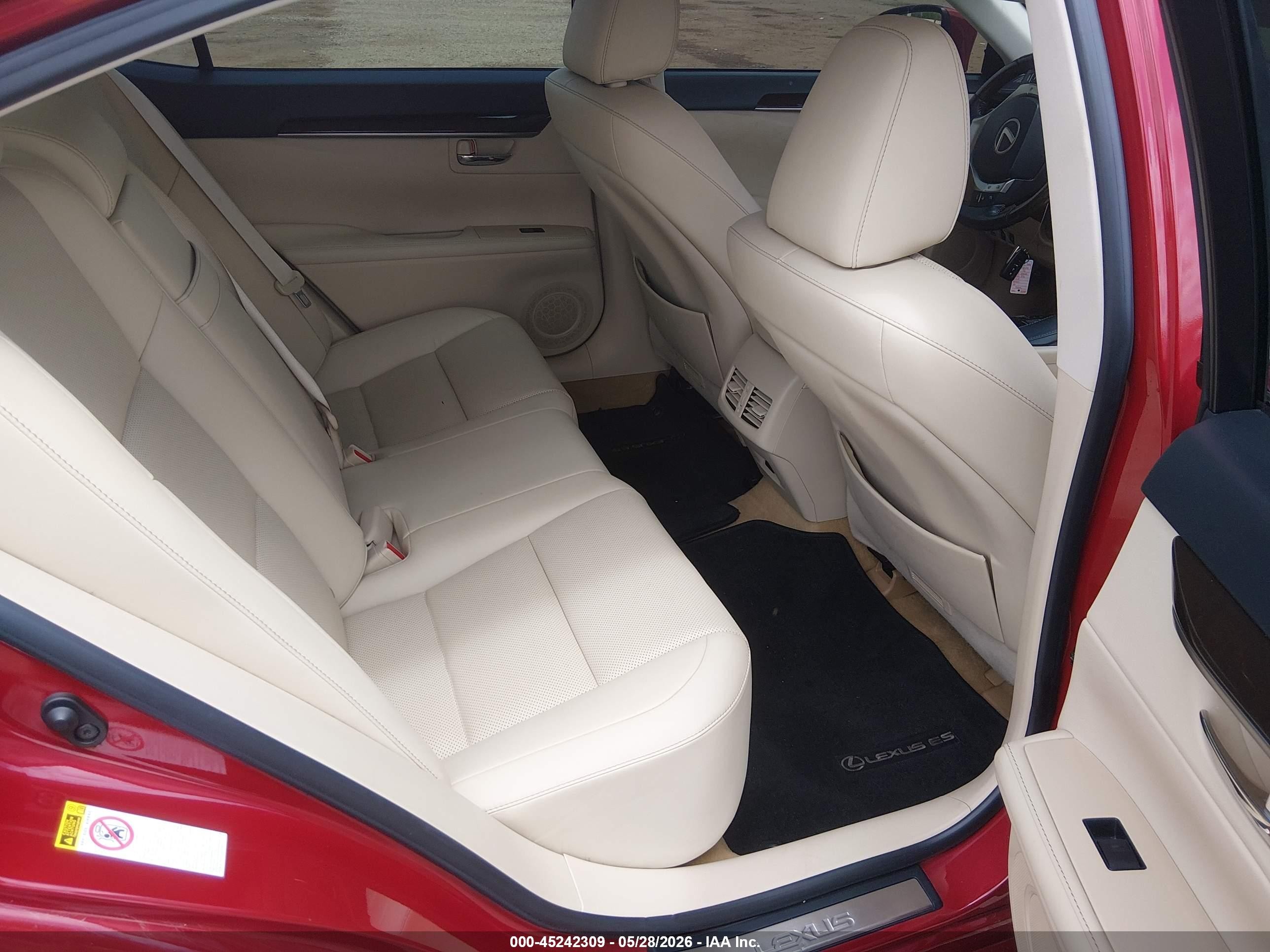 2014 Lexus Es 350   Maroon vin: JTHBK1GG2E2131033