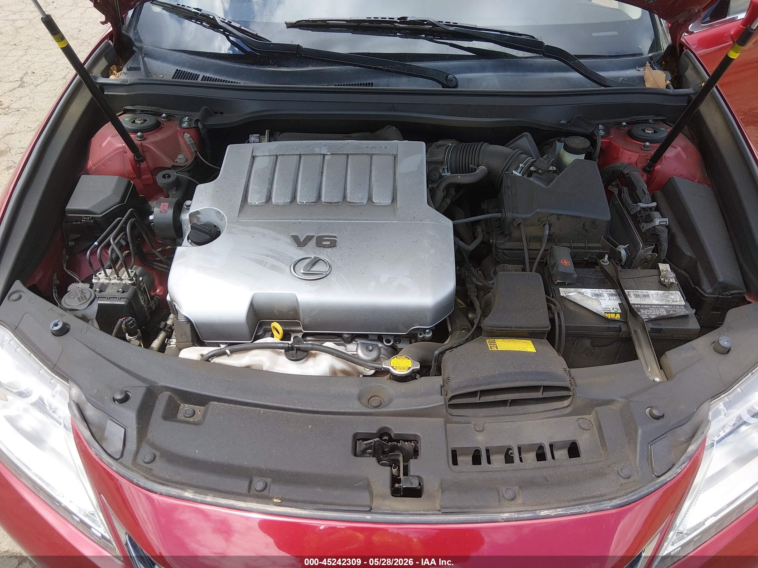 2014 Lexus Es 350   Maroon vin: JTHBK1GG2E2131033