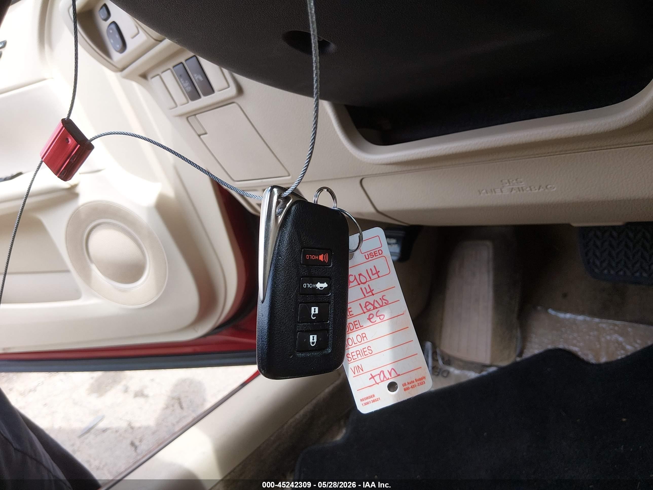 2014 Lexus Es 350   Maroon vin: JTHBK1GG2E2131033