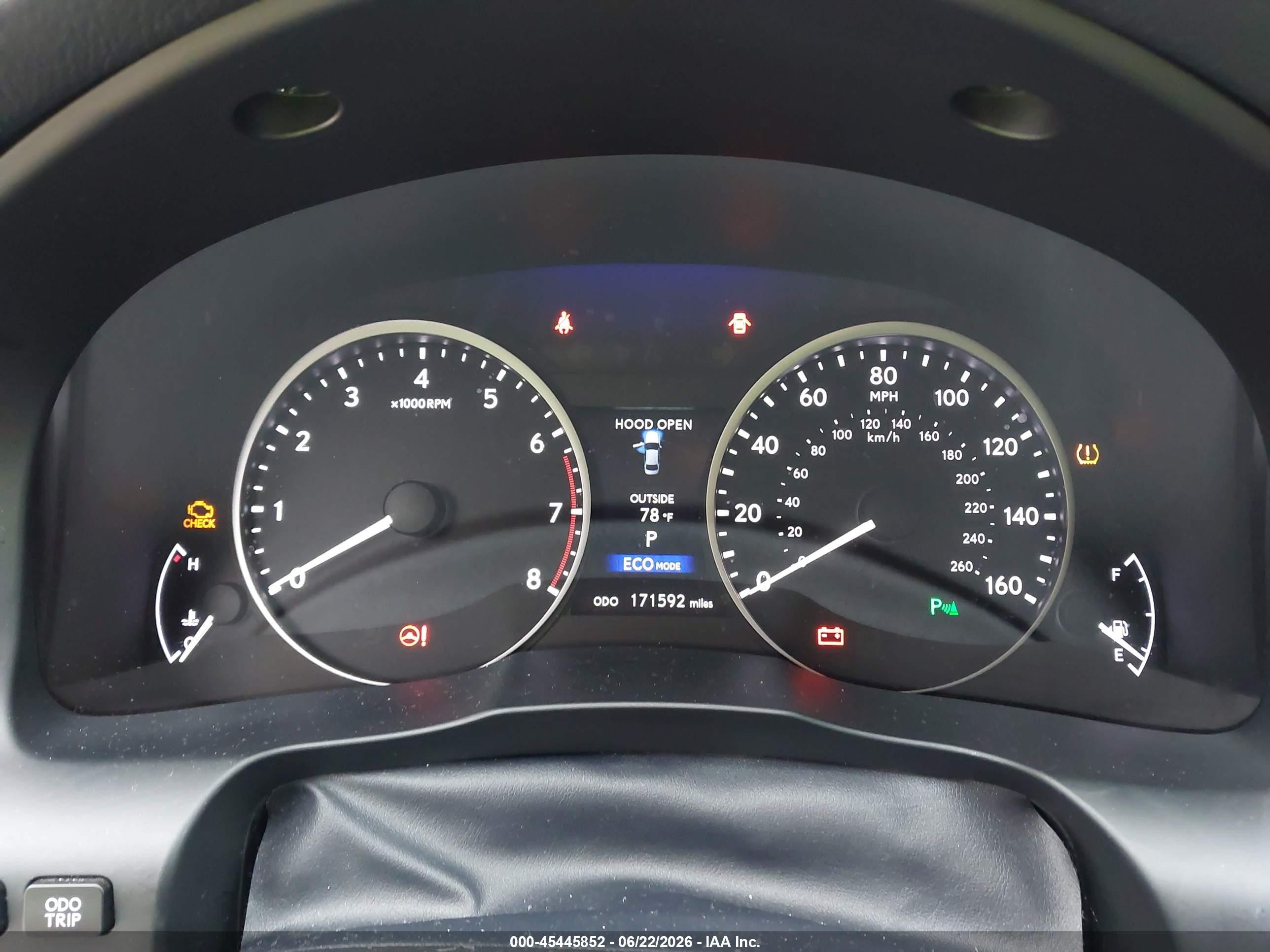 2014 Lexus Es 350 White vin: JTHBK1GG2E2135910
