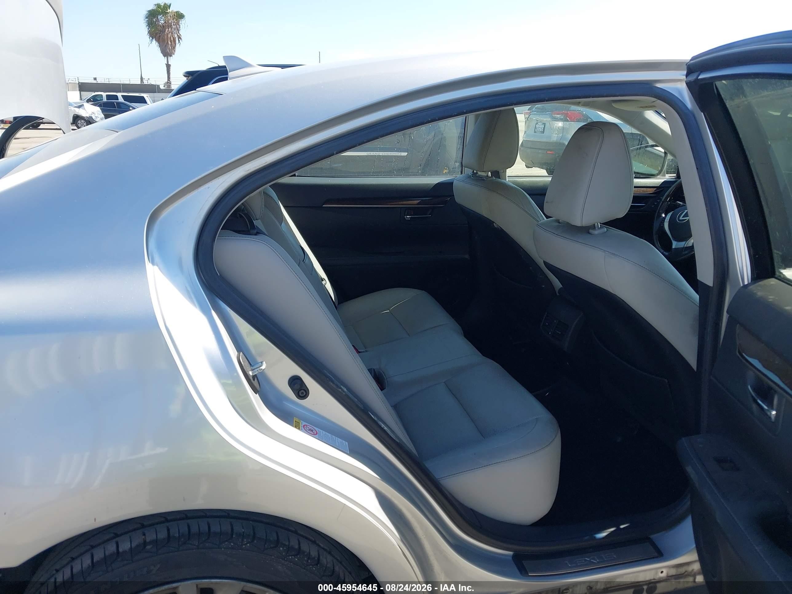 2014 Lexus Es 350 Silver vin: JTHBK1GG2E2139987
