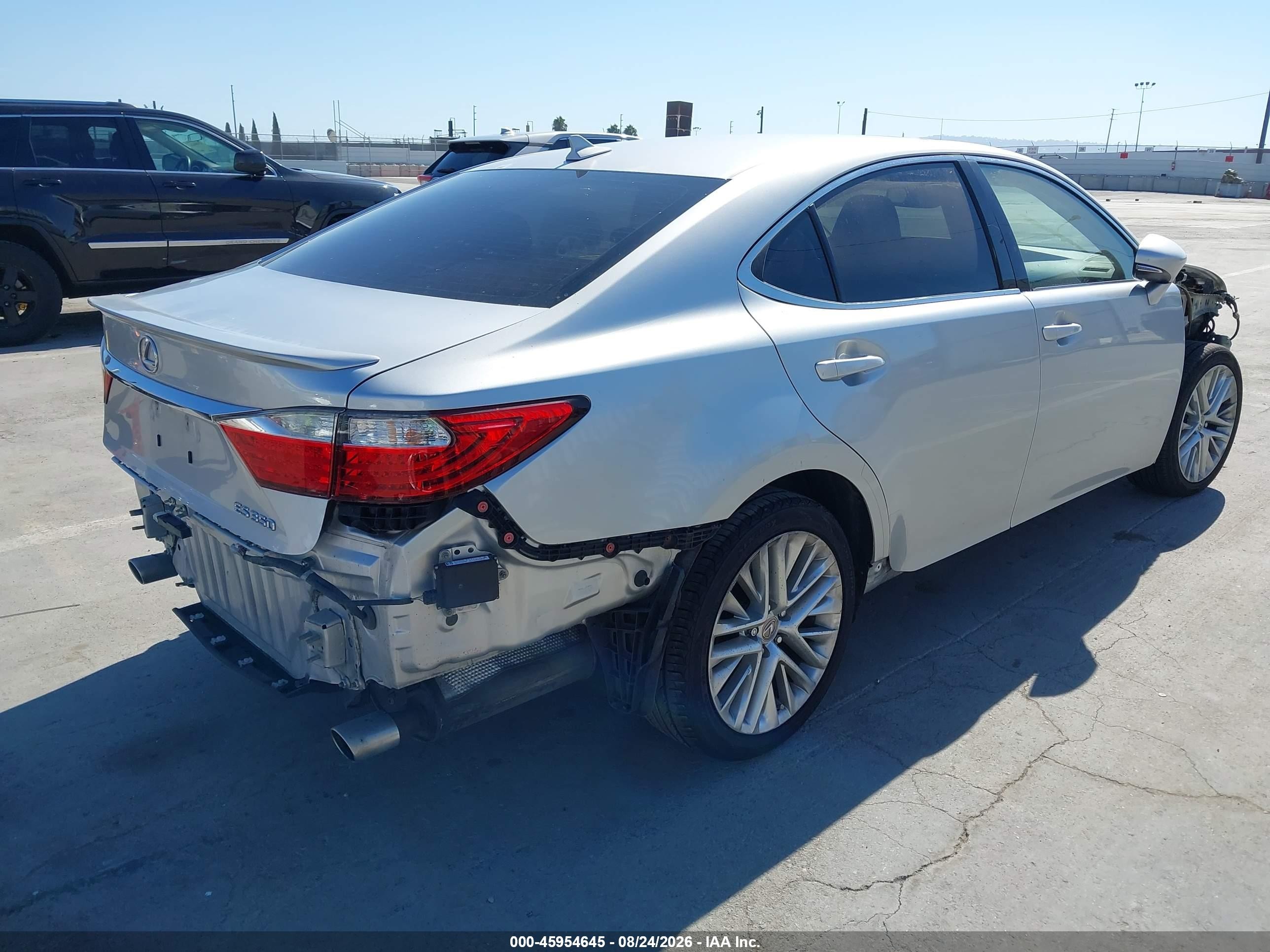 2014 Lexus Es 350 Silver vin: JTHBK1GG2E2139987