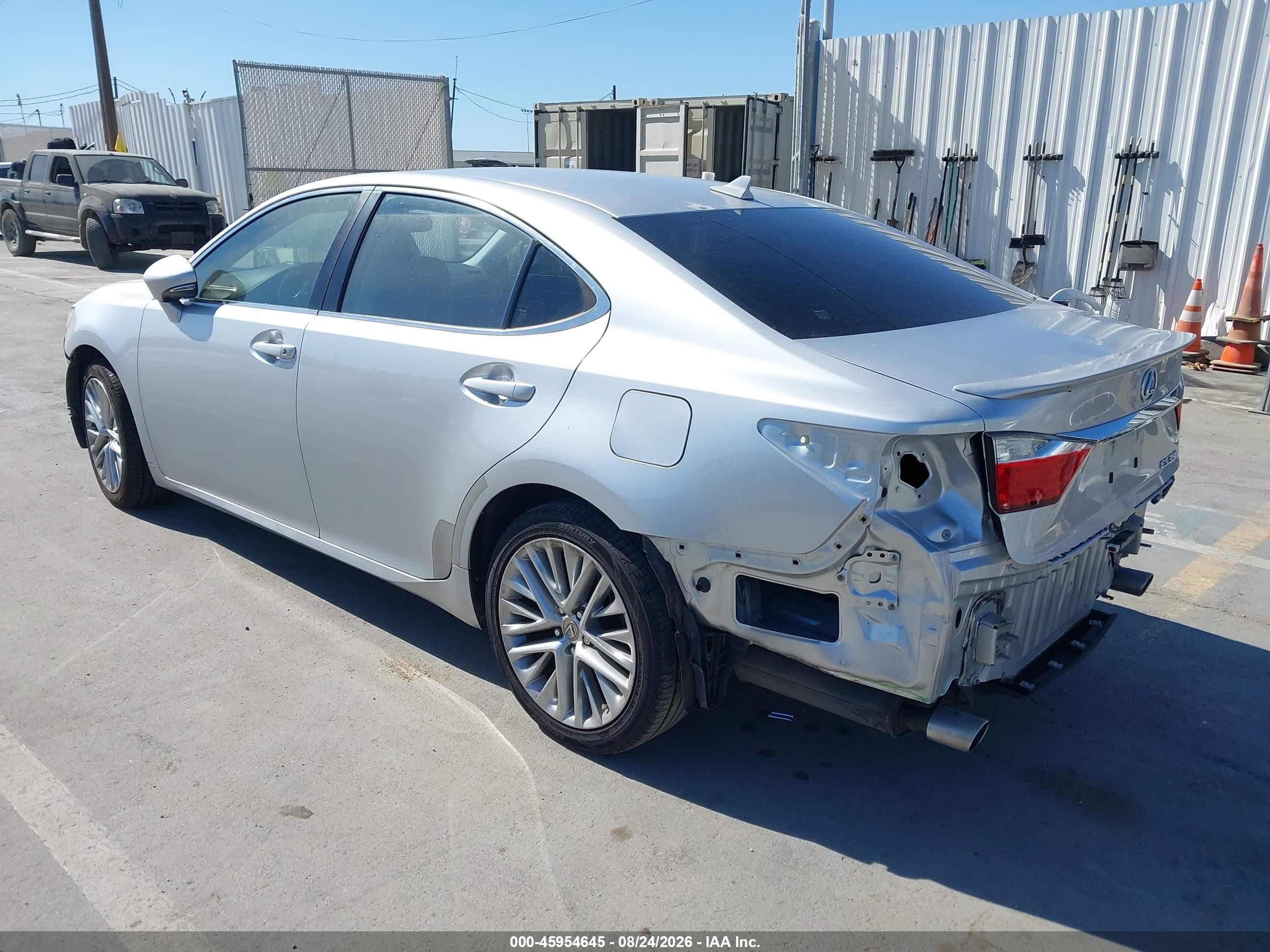 2014 Lexus Es 350 Silver vin: JTHBK1GG2E2139987