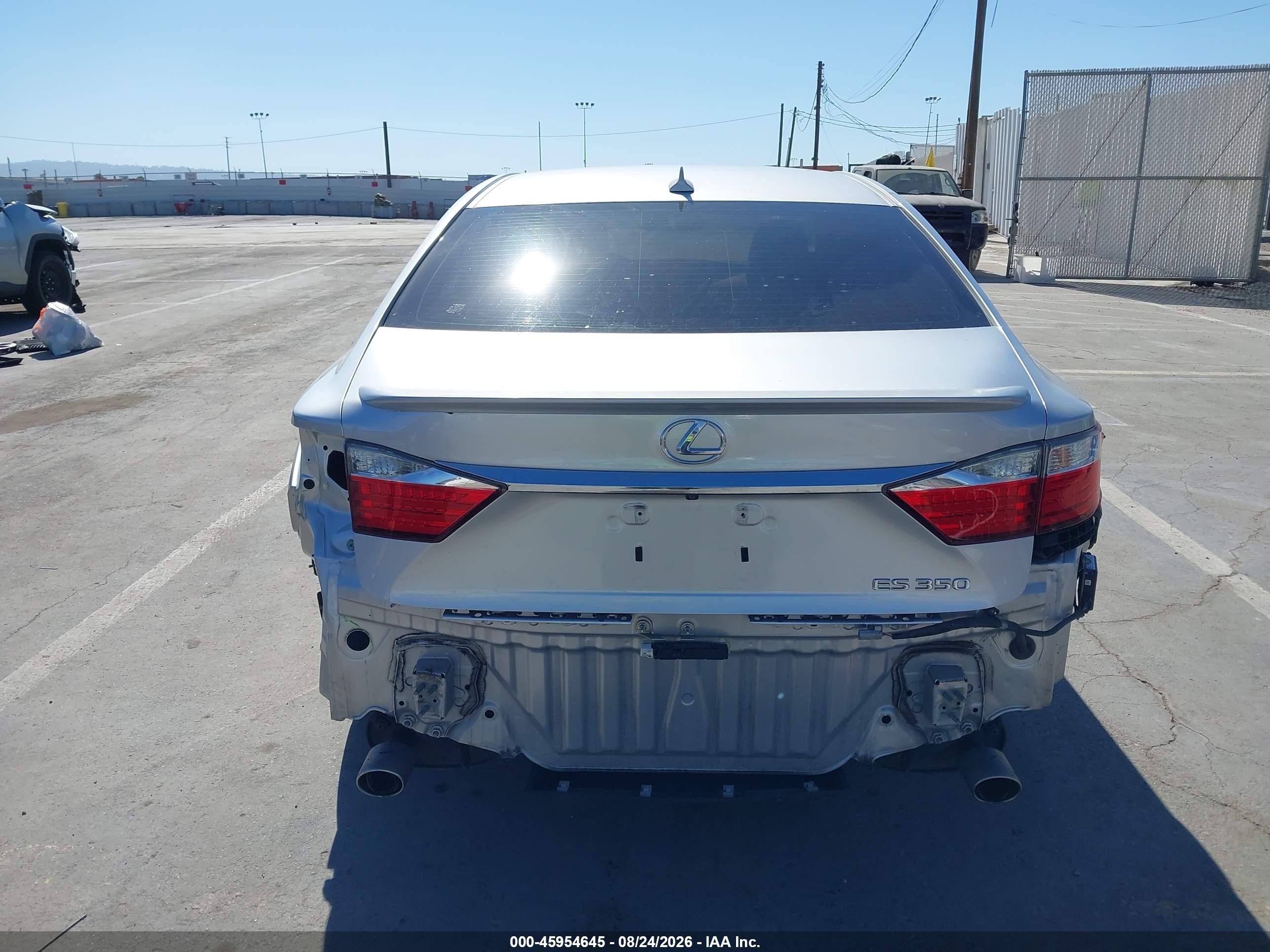 2014 Lexus Es 350 Silver vin: JTHBK1GG2E2139987
