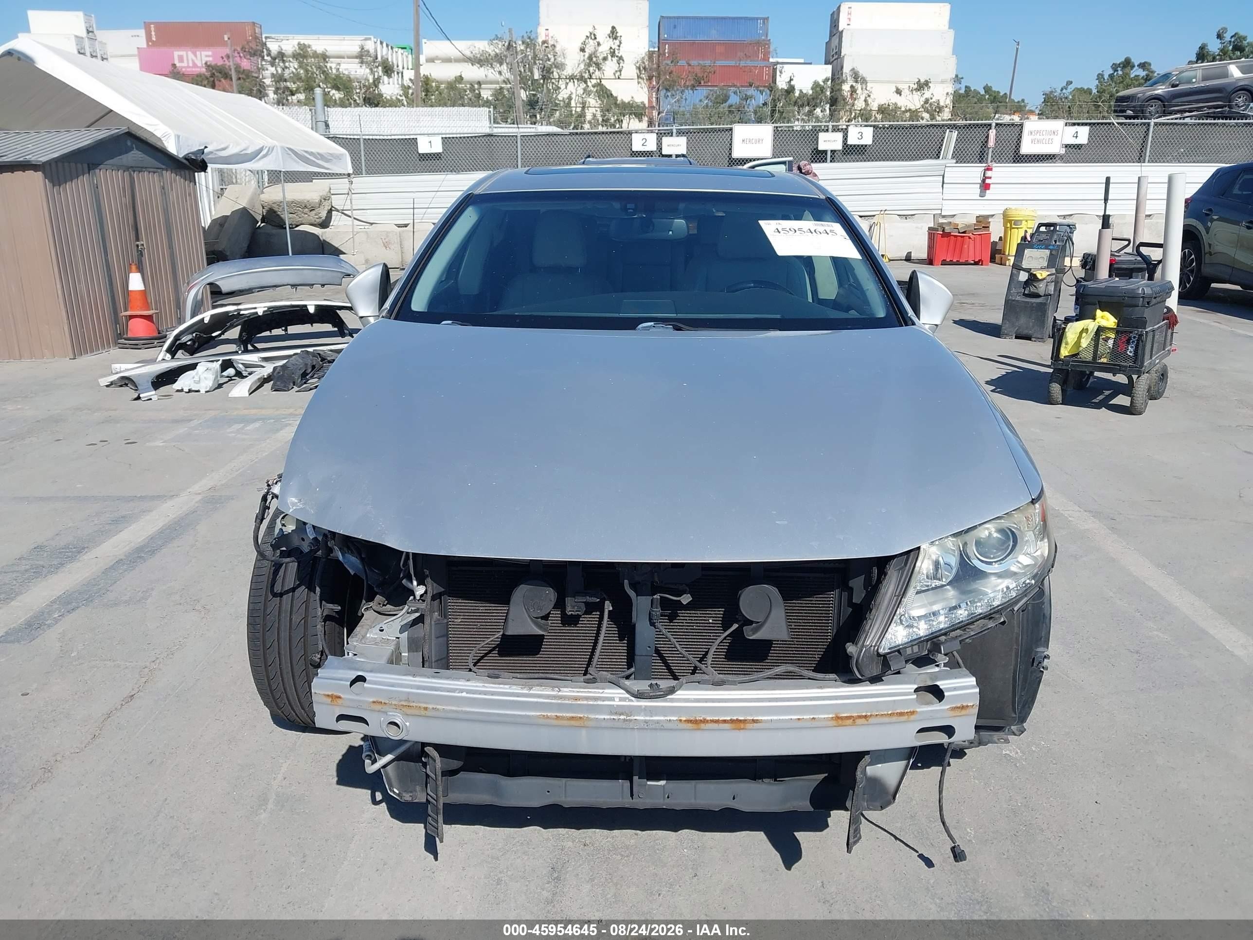 2014 Lexus Es 350 Silver vin: JTHBK1GG2E2139987