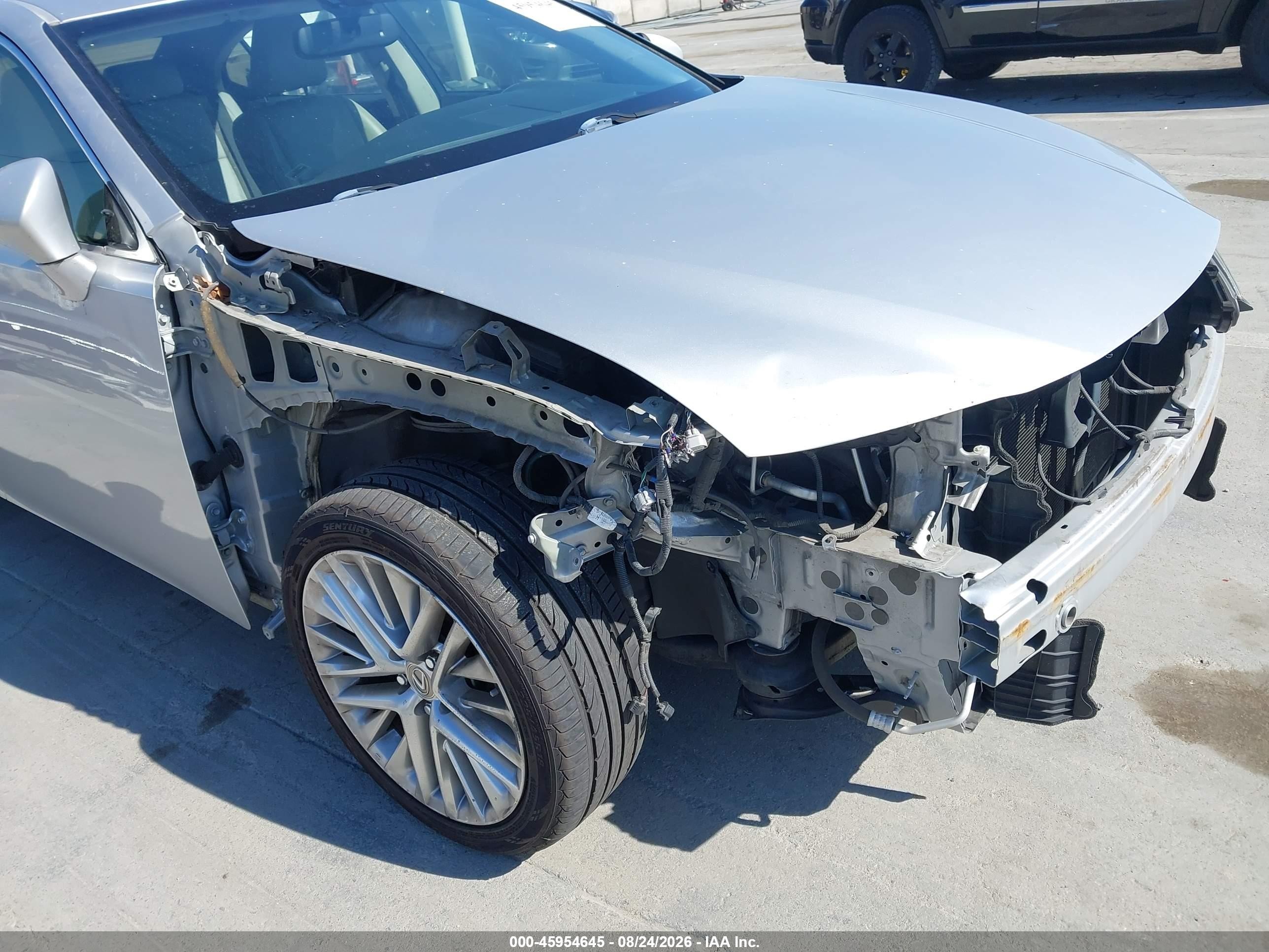 2014 Lexus Es 350 Silver vin: JTHBK1GG2E2139987