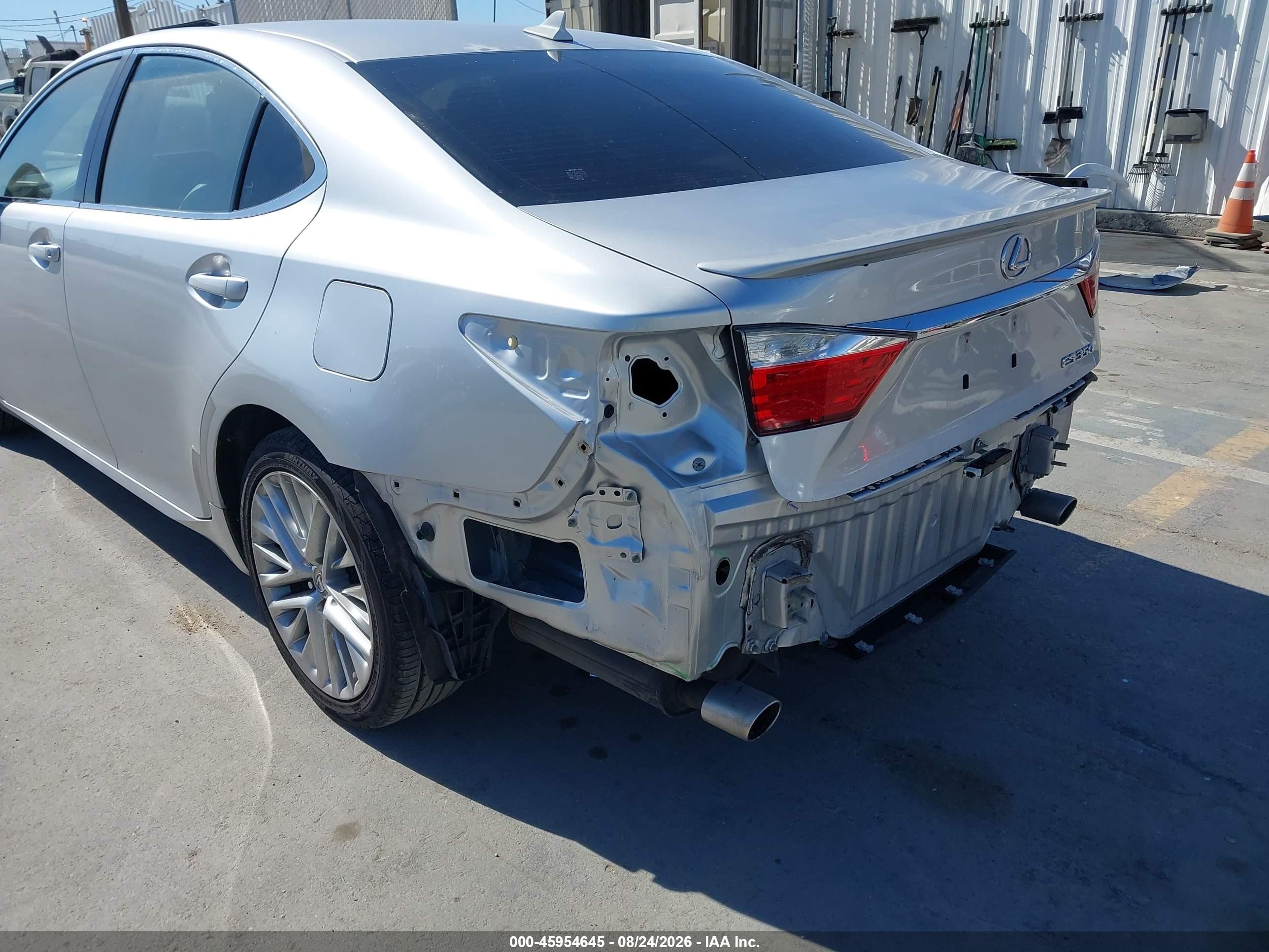 2014 Lexus Es 350 Silver vin: JTHBK1GG2E2139987