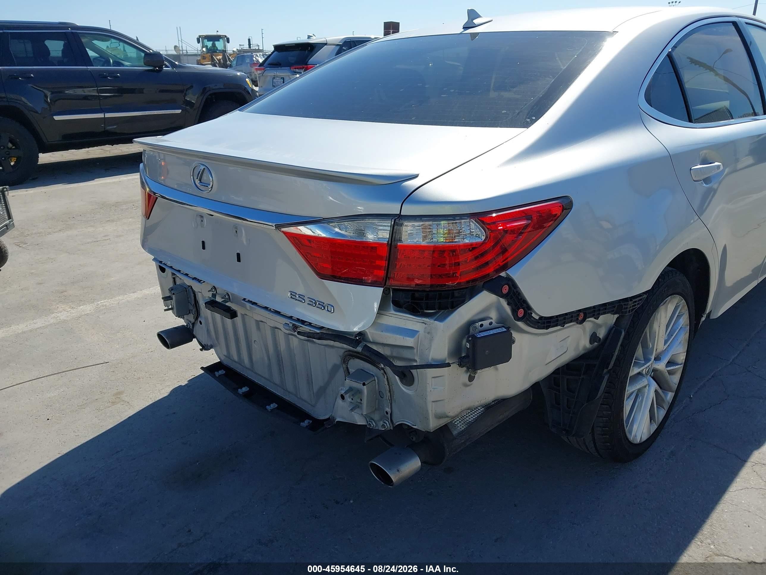 2014 Lexus Es 350 Silver vin: JTHBK1GG2E2139987
