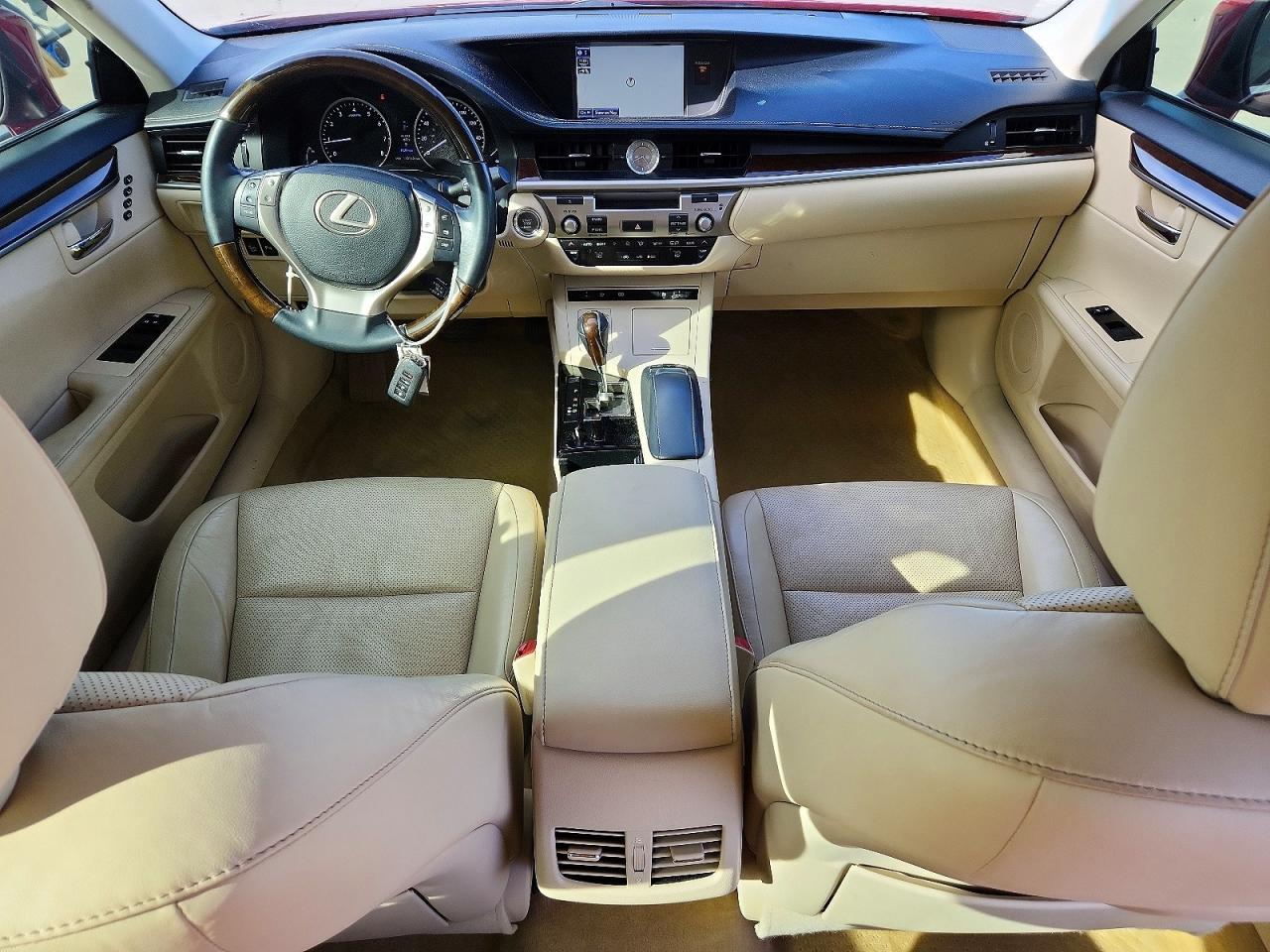 2014 Lexus Es 350 Base Maroon vin: JTHBK1GG2E2145255