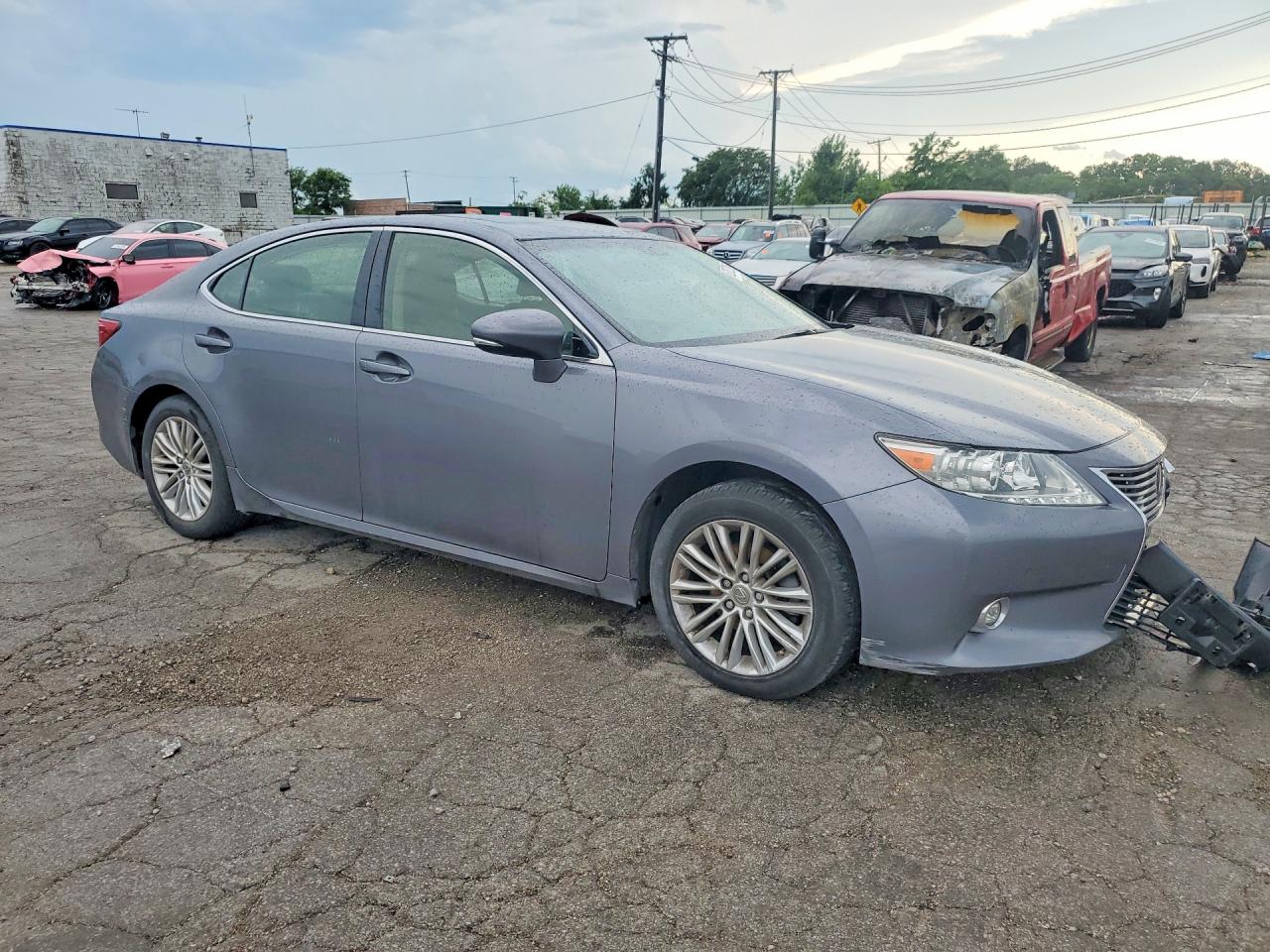 2015 Lexus Es 350 Серый vin: JTHBK1GG2F2153986