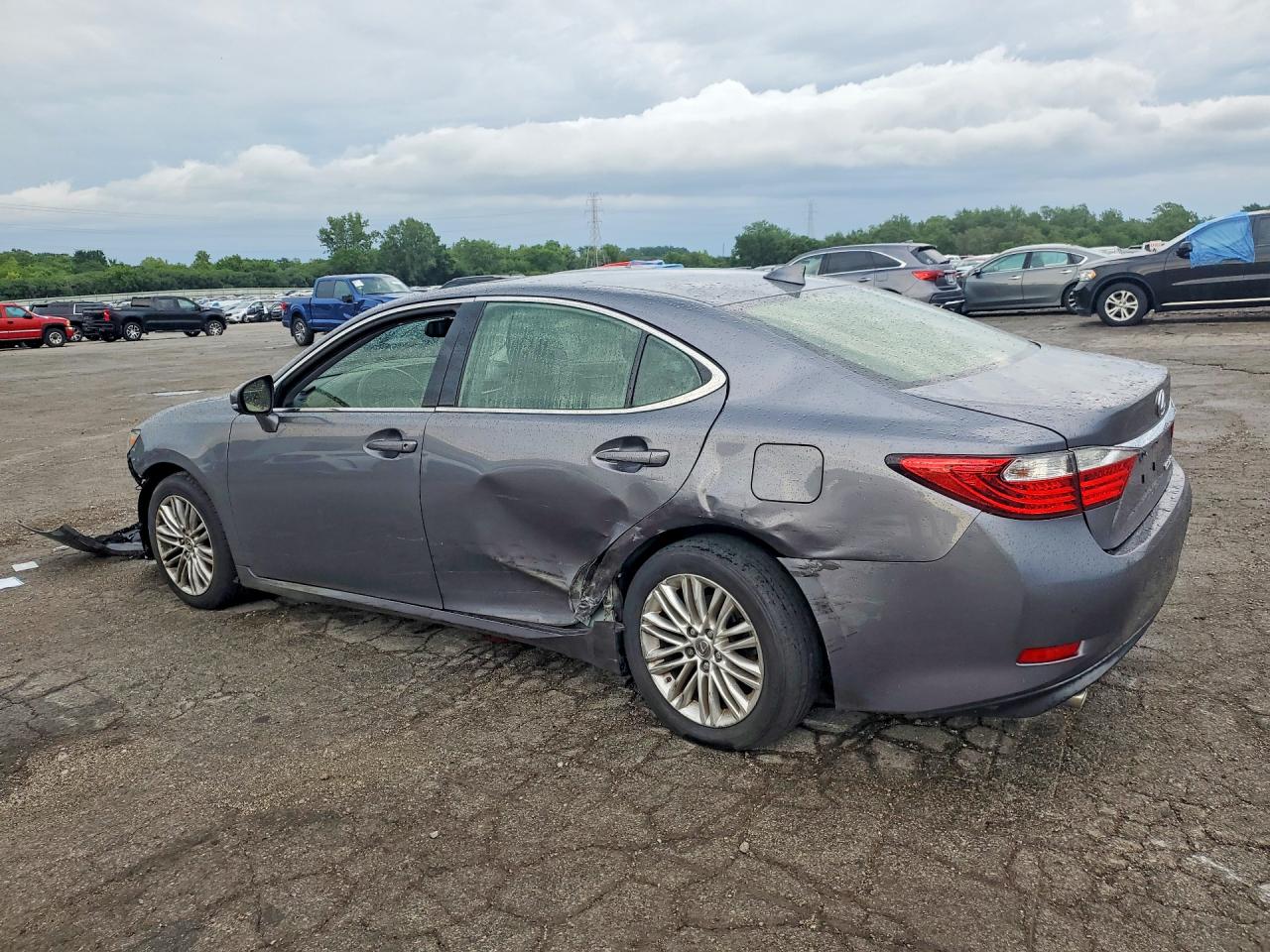 2015 Lexus Es 350 Серый vin: JTHBK1GG2F2153986