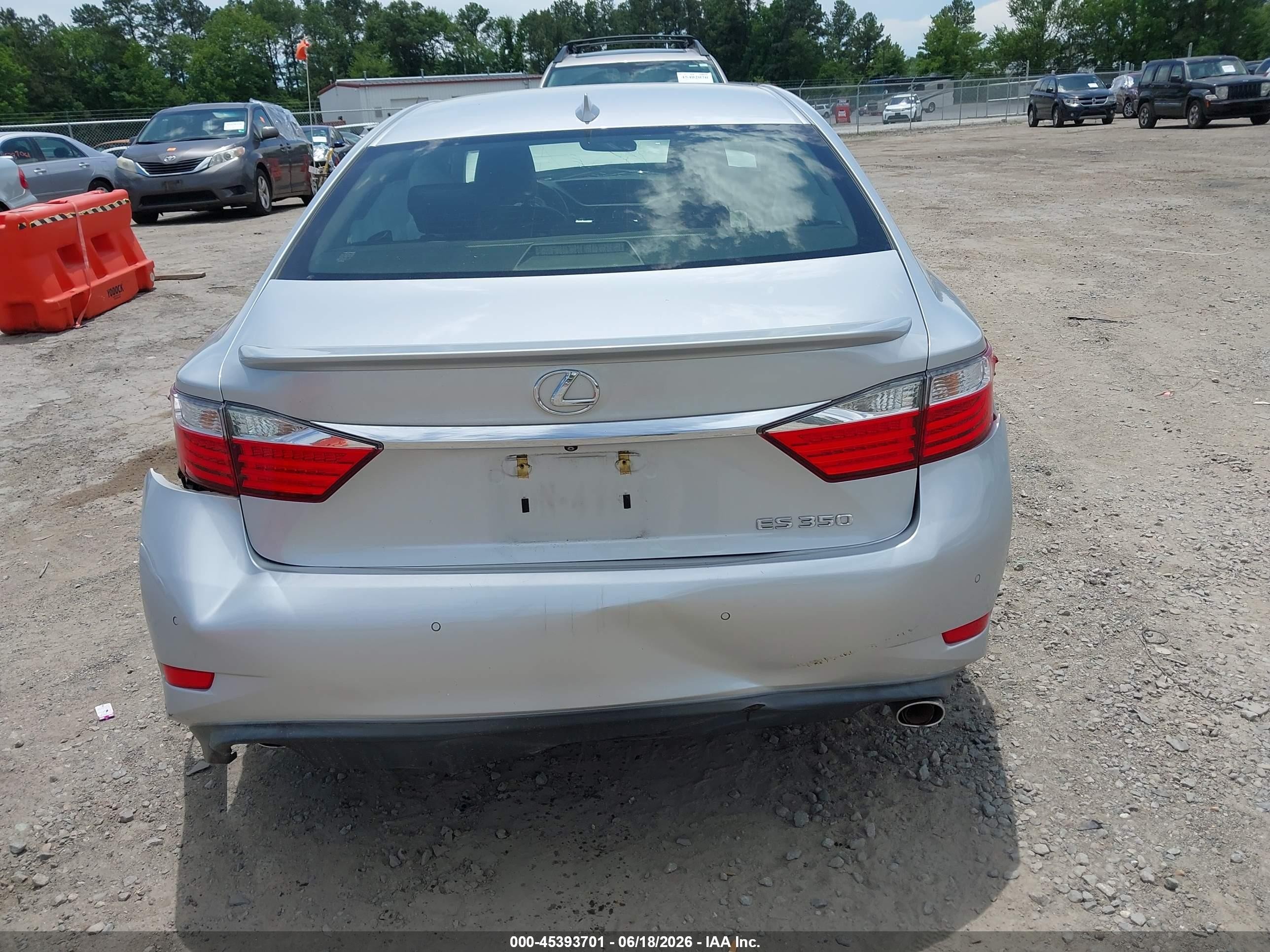2015 Lexus Es 350   Silver vin: JTHBK1GG2F2170285