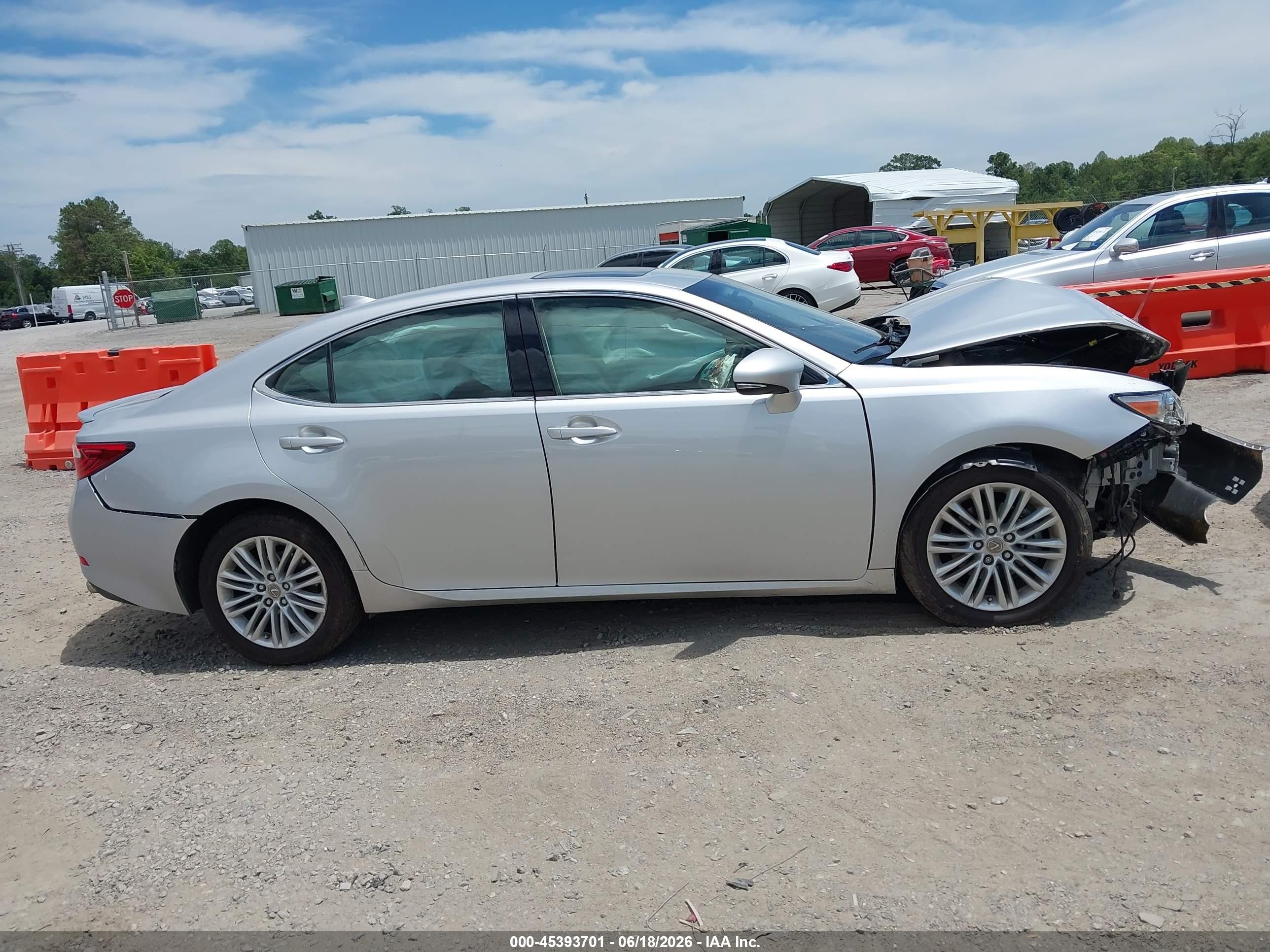 2015 Lexus Es 350   Silver vin: JTHBK1GG2F2170285