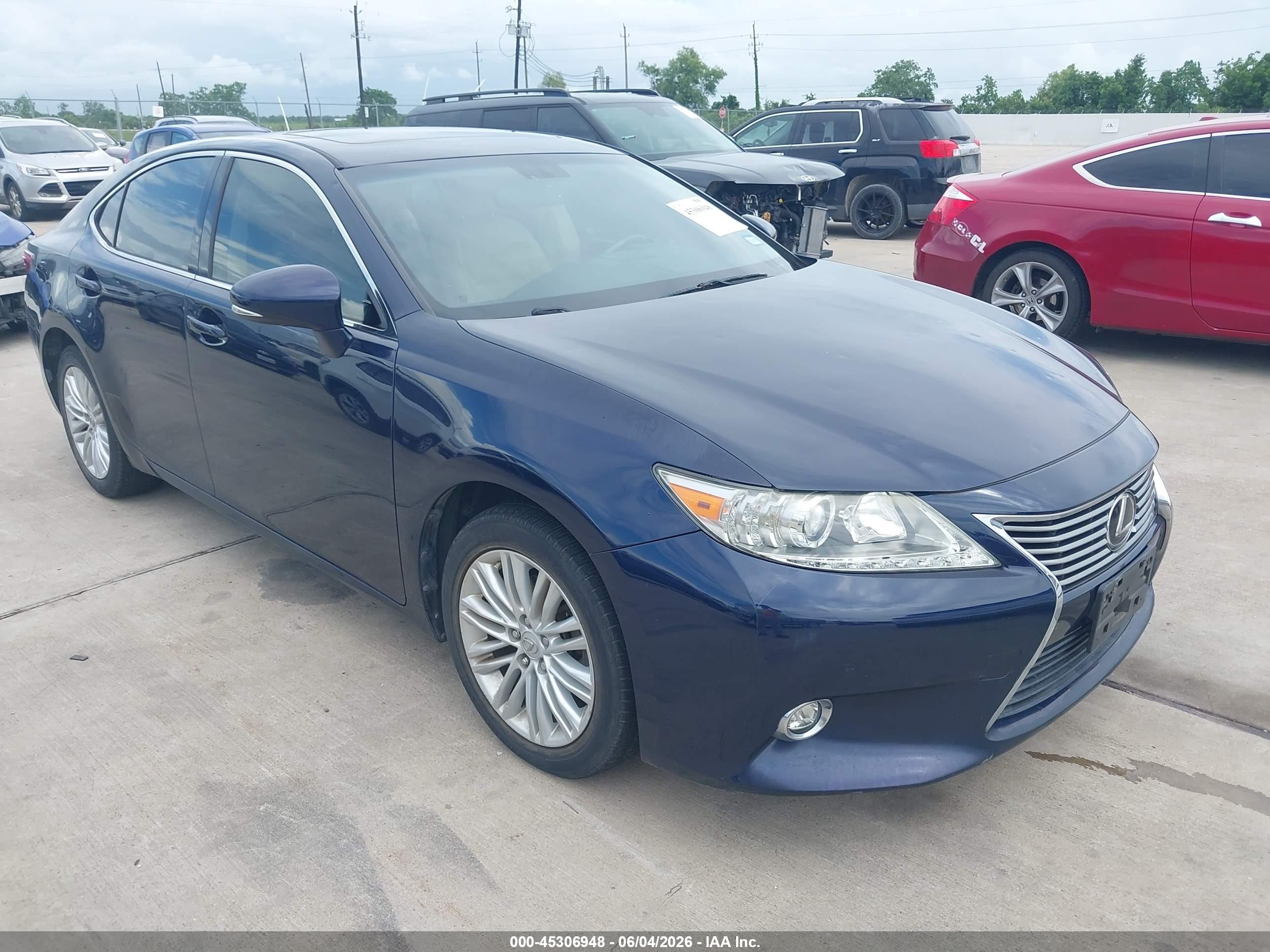 2015 Lexus Es 350   Blue vin: JTHBK1GG2F2170724
