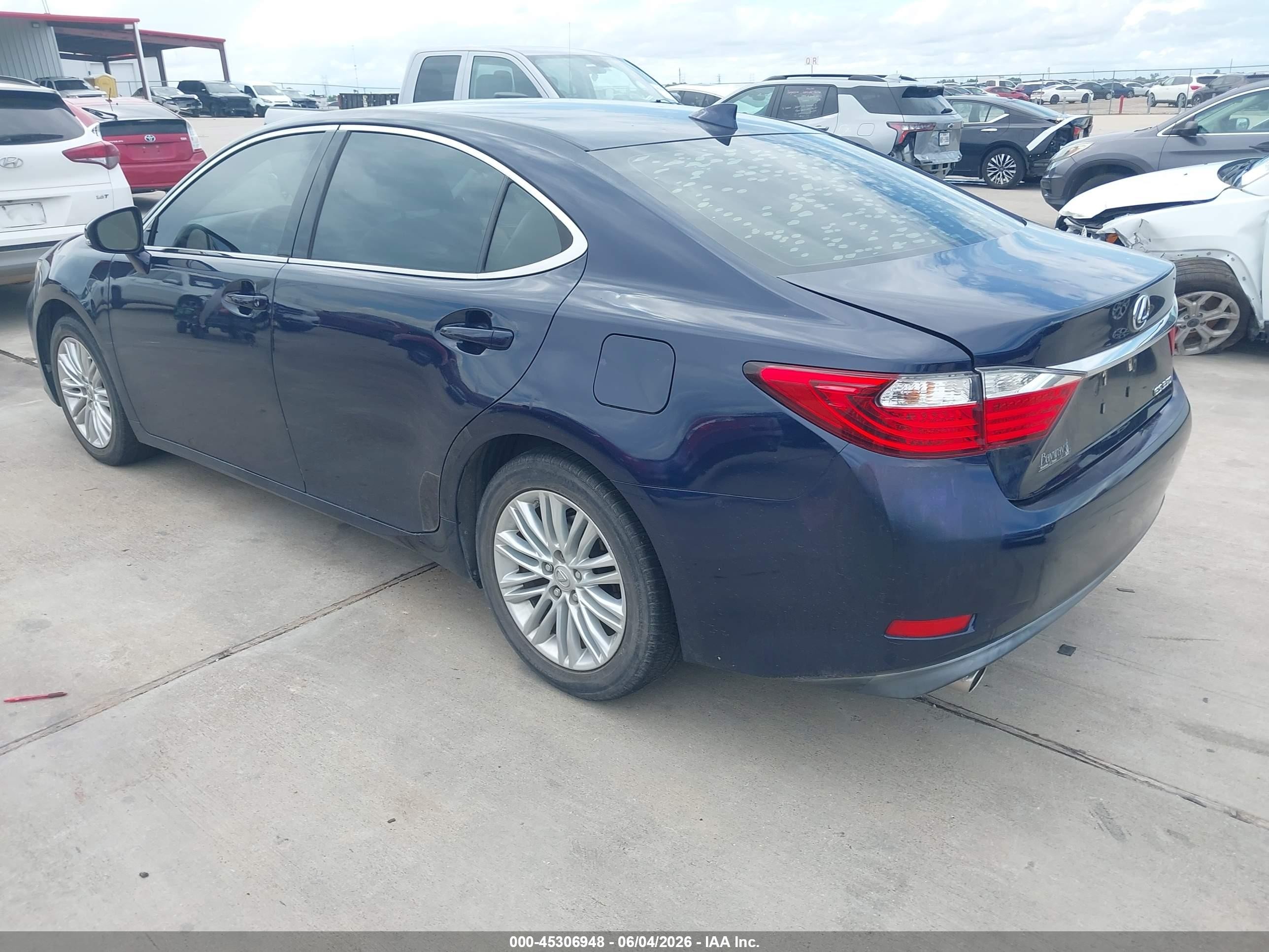2015 Lexus Es 350   Blue vin: JTHBK1GG2F2170724