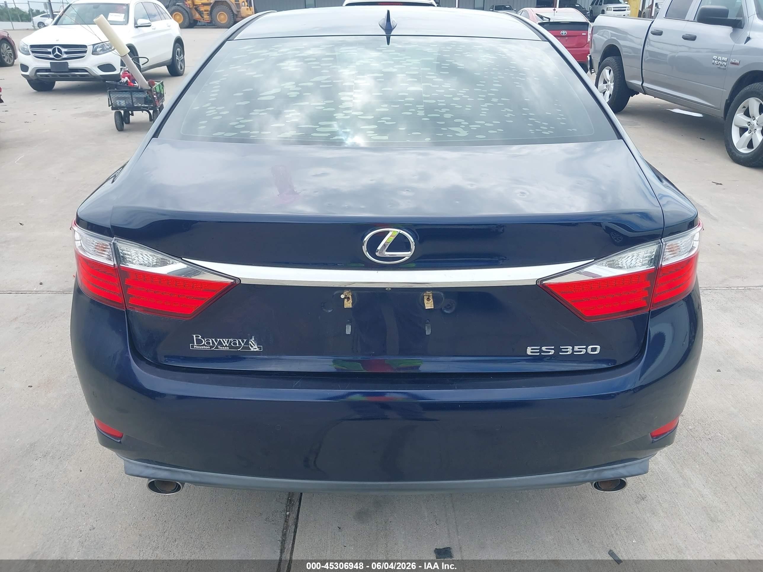 2015 Lexus Es 350   Blue vin: JTHBK1GG2F2170724