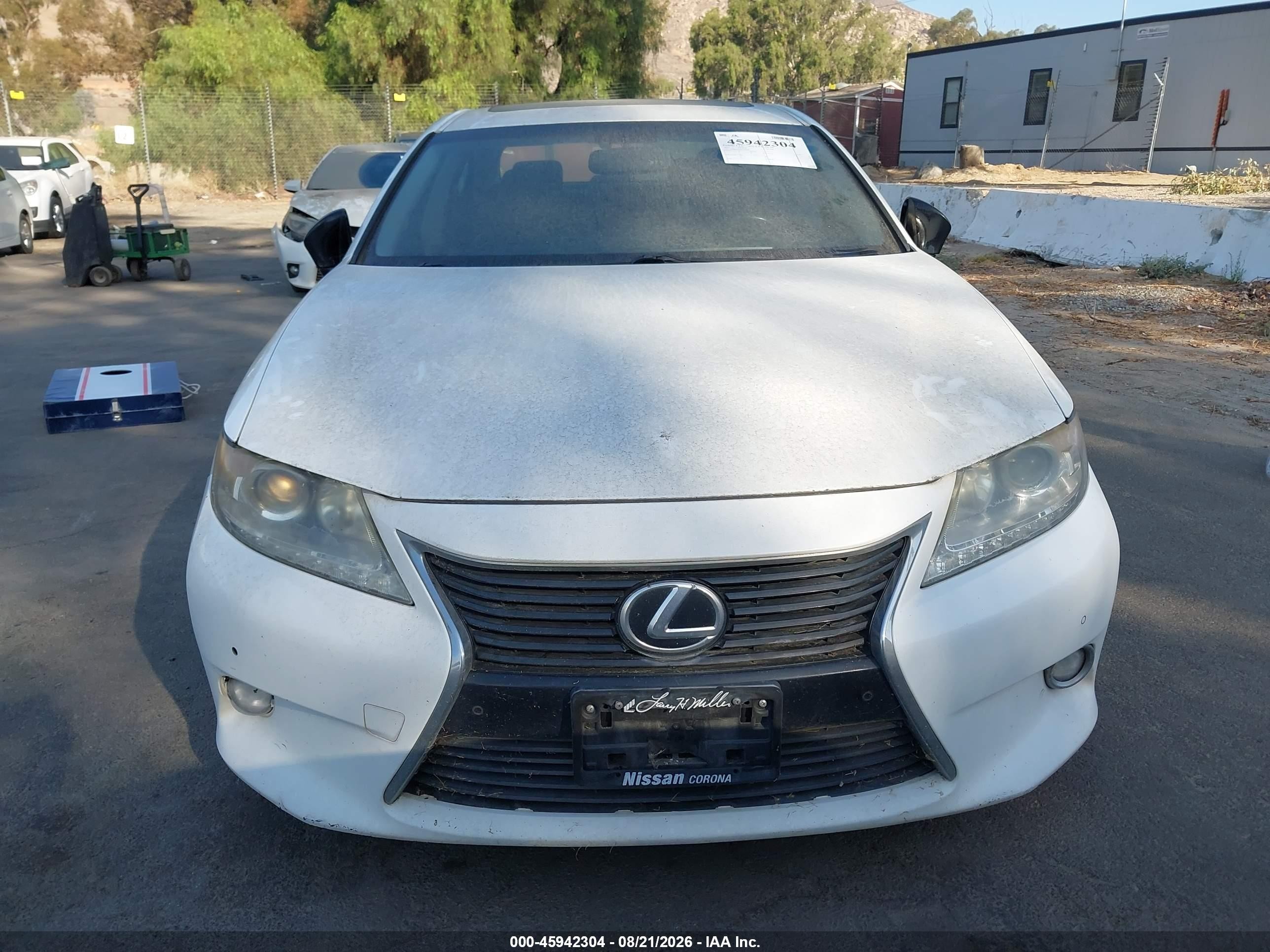 2015 Lexus Es 350 Crafted Line White vin: JTHBK1GG2F2179763