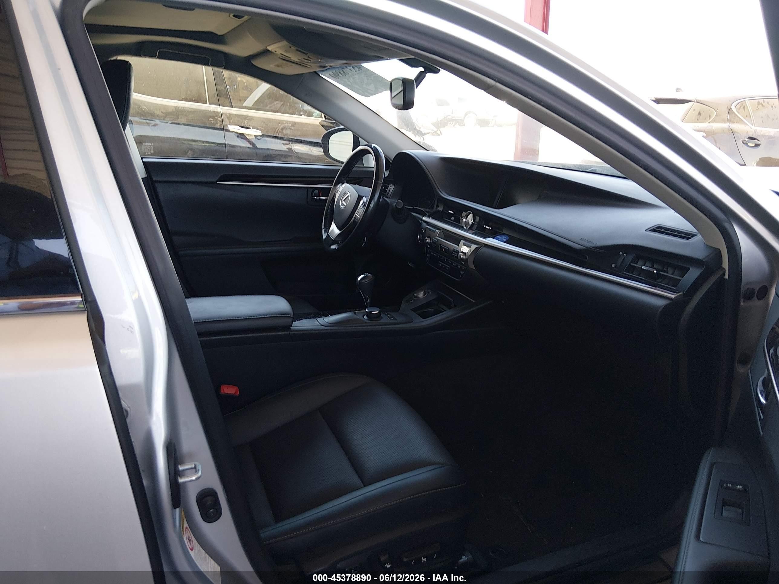 2015 Lexus Es 350   Серебряный vin: JTHBK1GG2F2187085