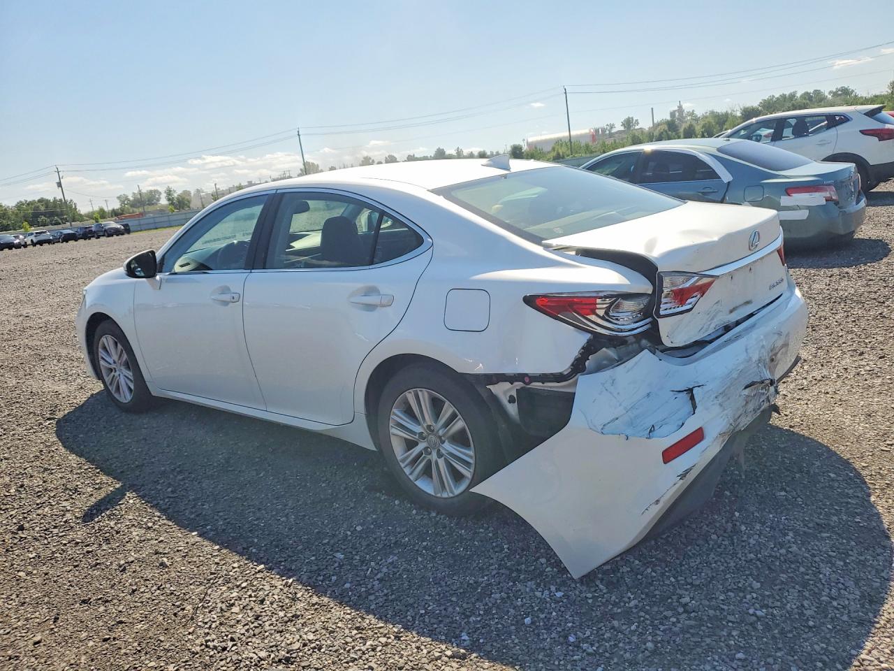 2015 Lexus Es 350 White vin: JTHBK1GG2F2190469