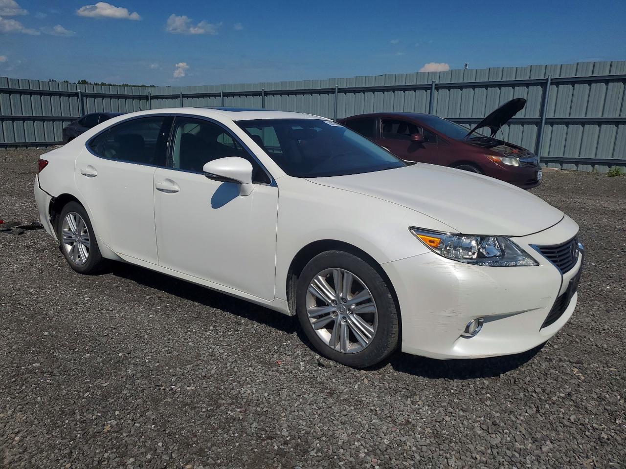 2015 Lexus Es 350 White vin: JTHBK1GG2F2190469