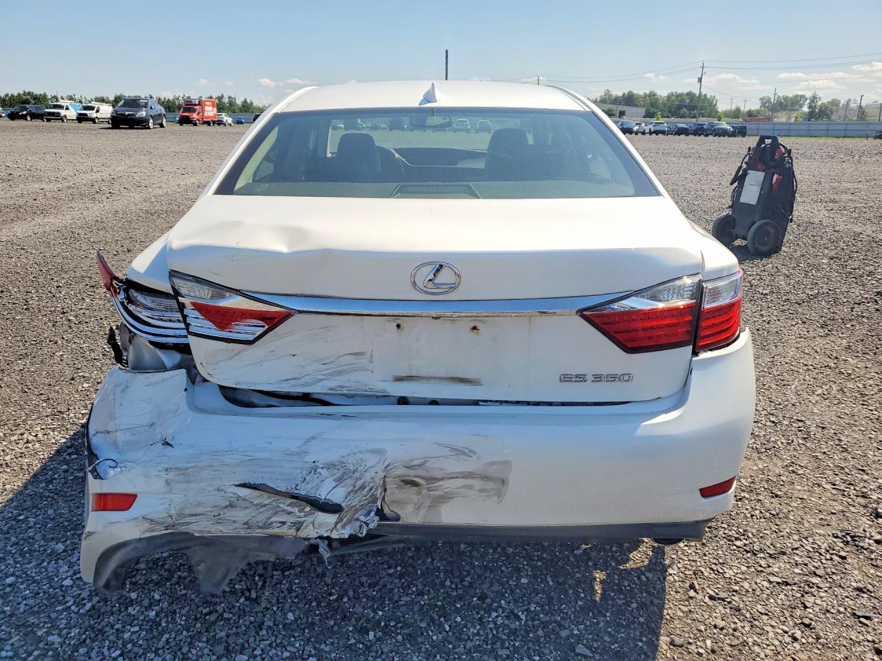 2015 Lexus Es 350 White vin: JTHBK1GG2F2190469