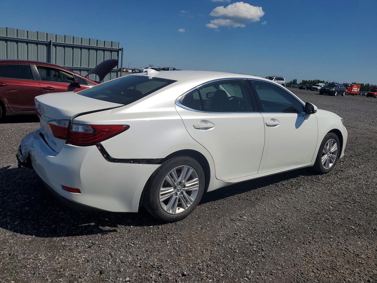 2015 Lexus Es 350 White vin: JTHBK1GG2F2190469